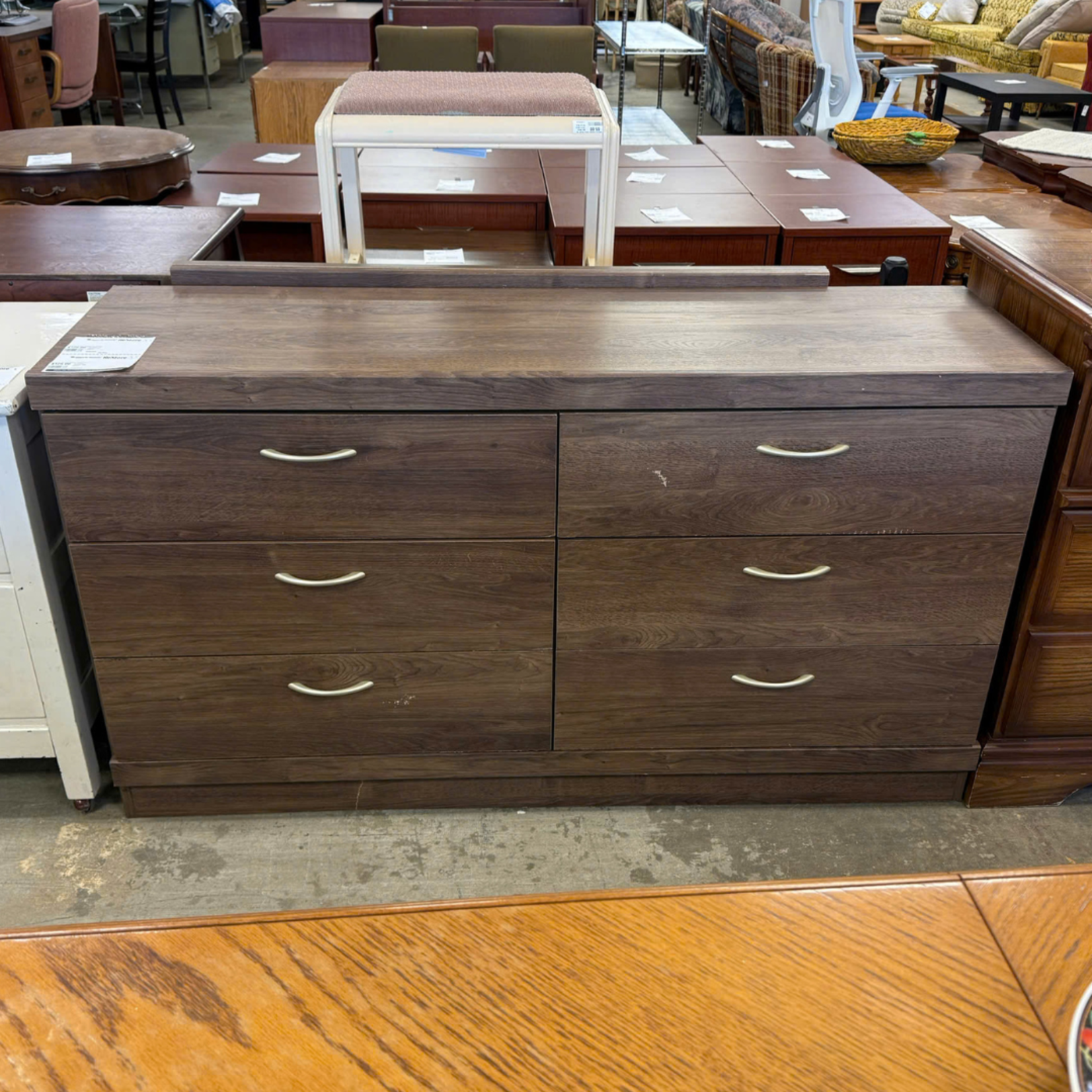 6 drawer dresser with mirror