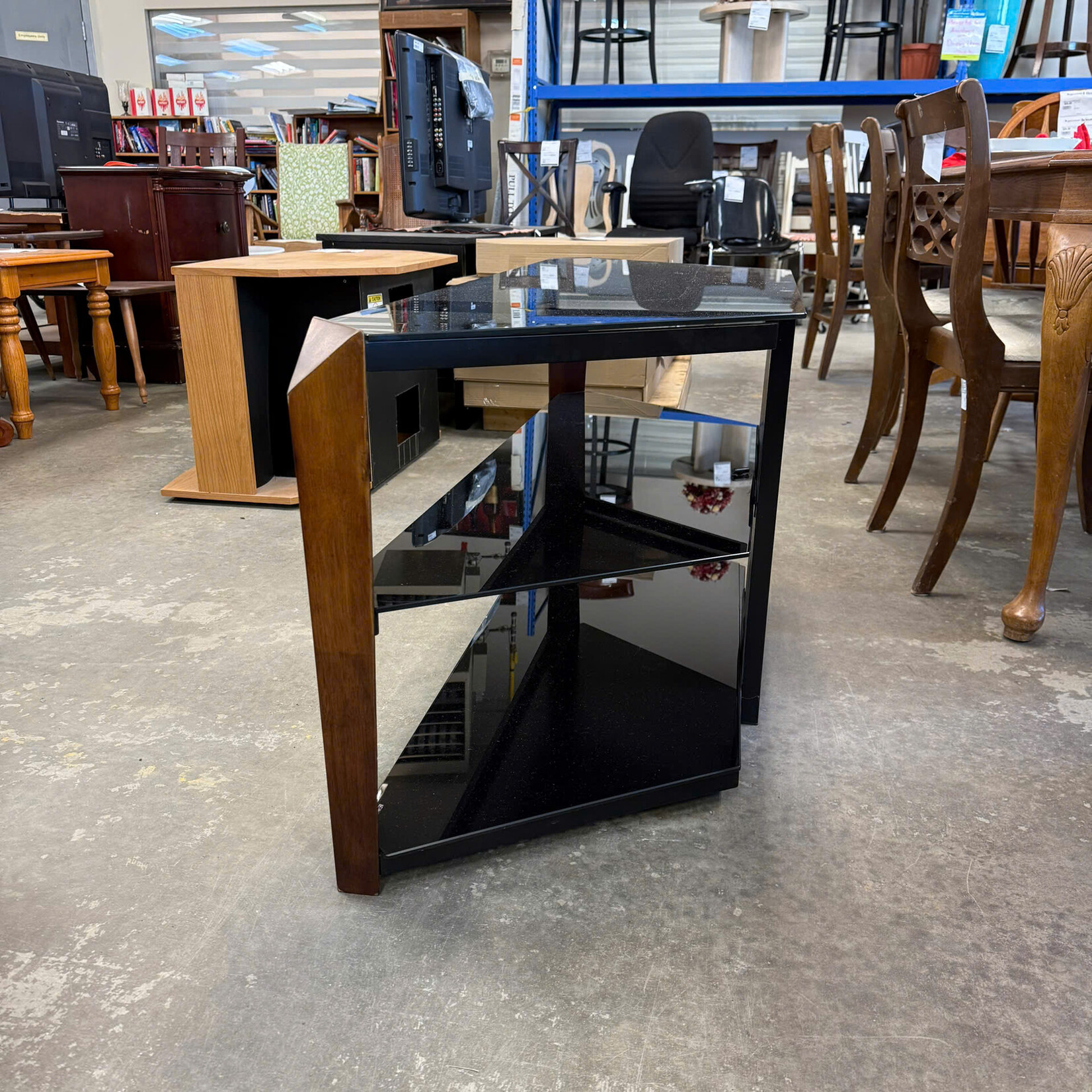 Glass TV Stand
