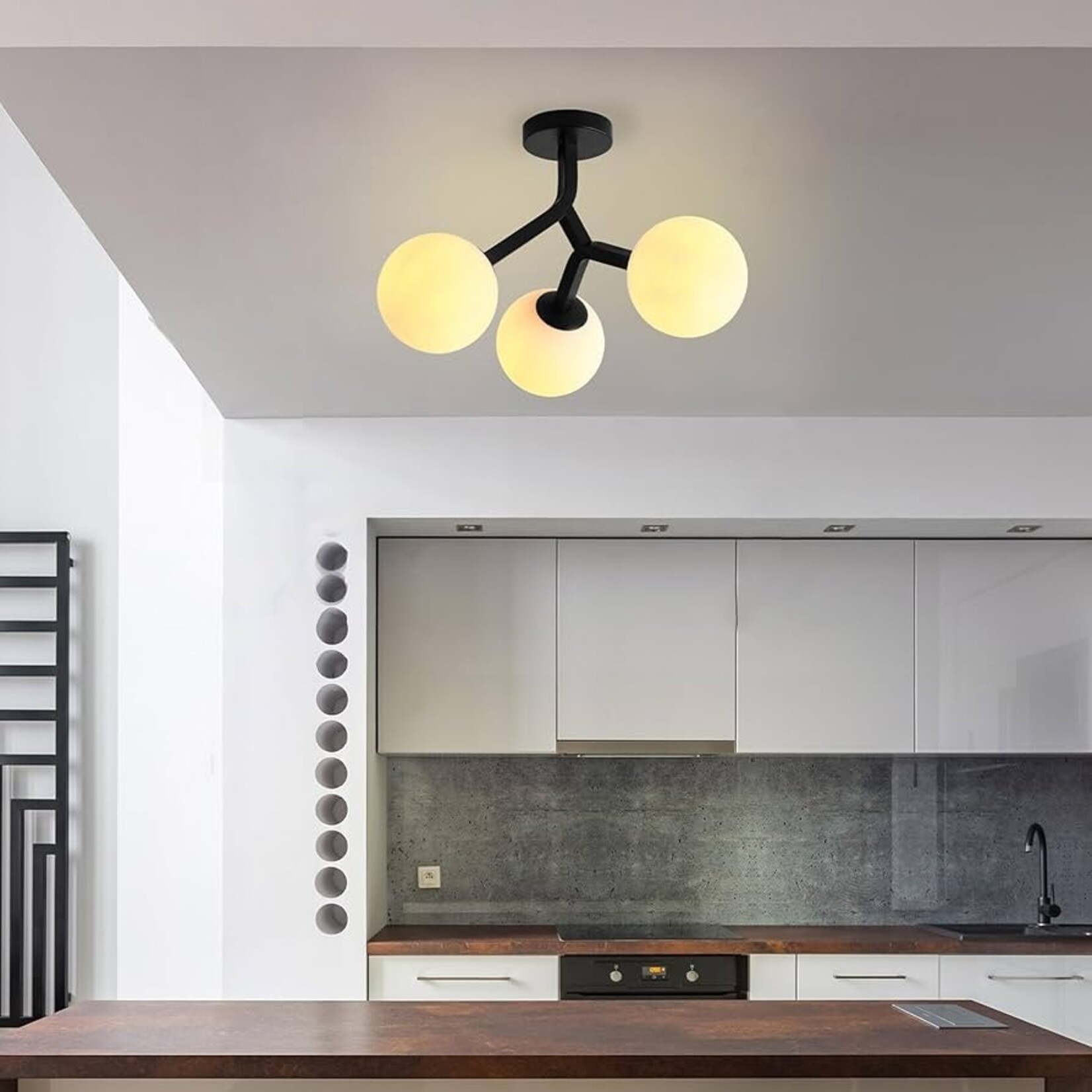3-Light Globe Light