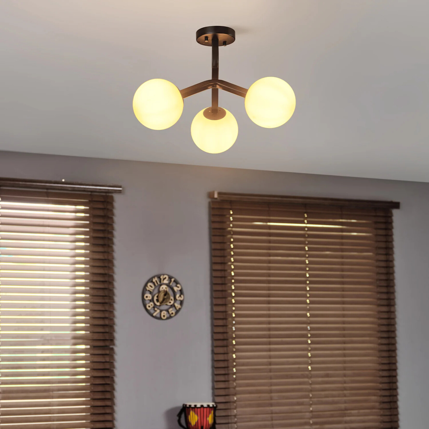 3-Light Globe Light