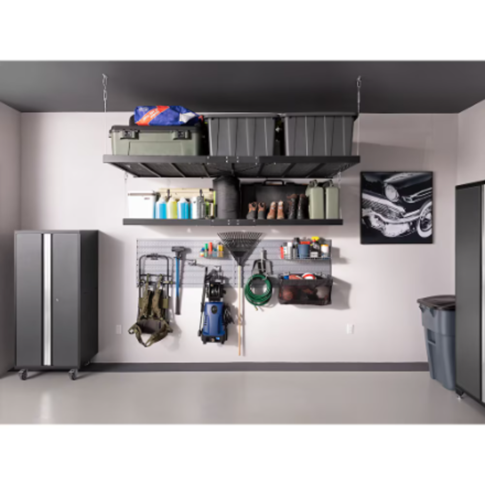 Wall Mounted Steel Shelf