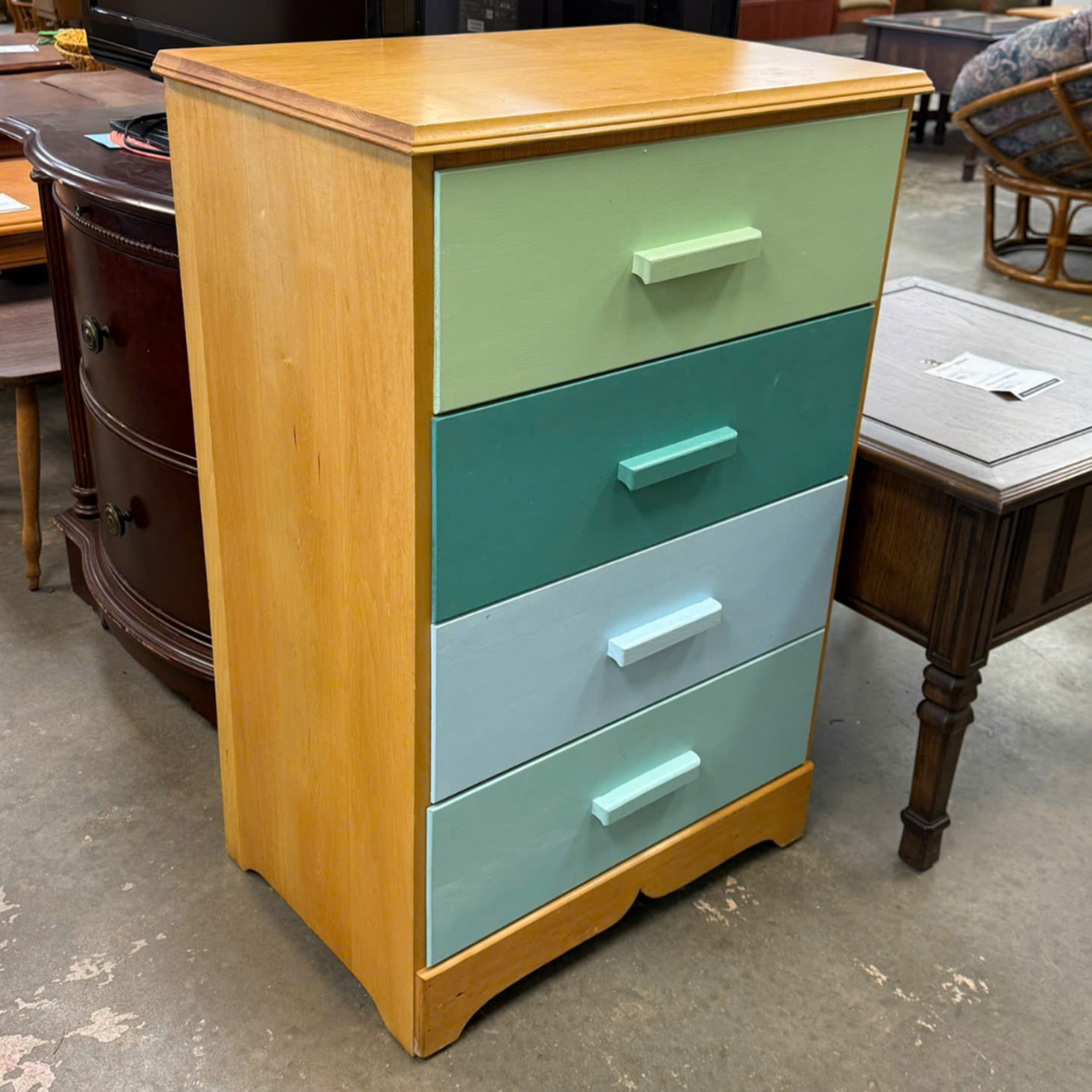 4 Drawer Tall Dresser
