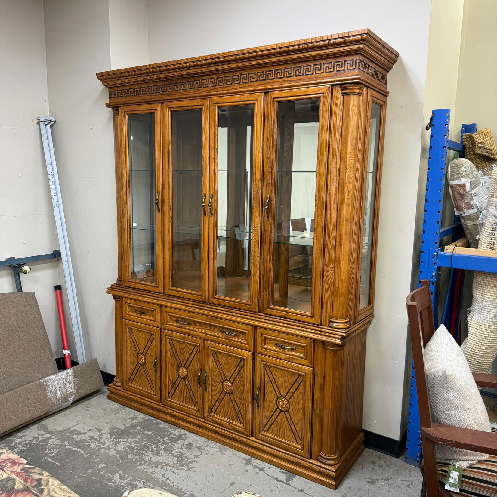 Wooden China Cabinet