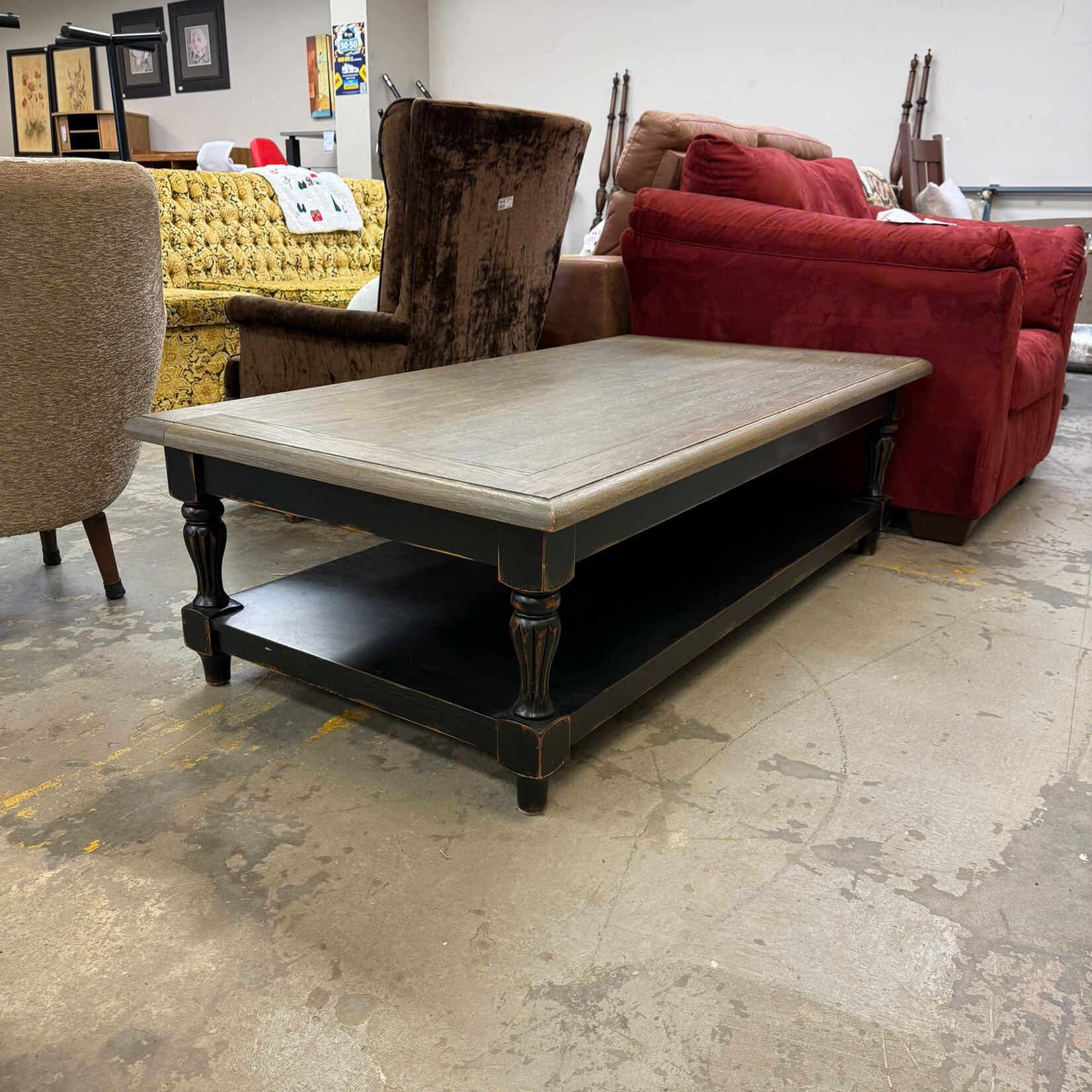 Grey Top Coffee Table