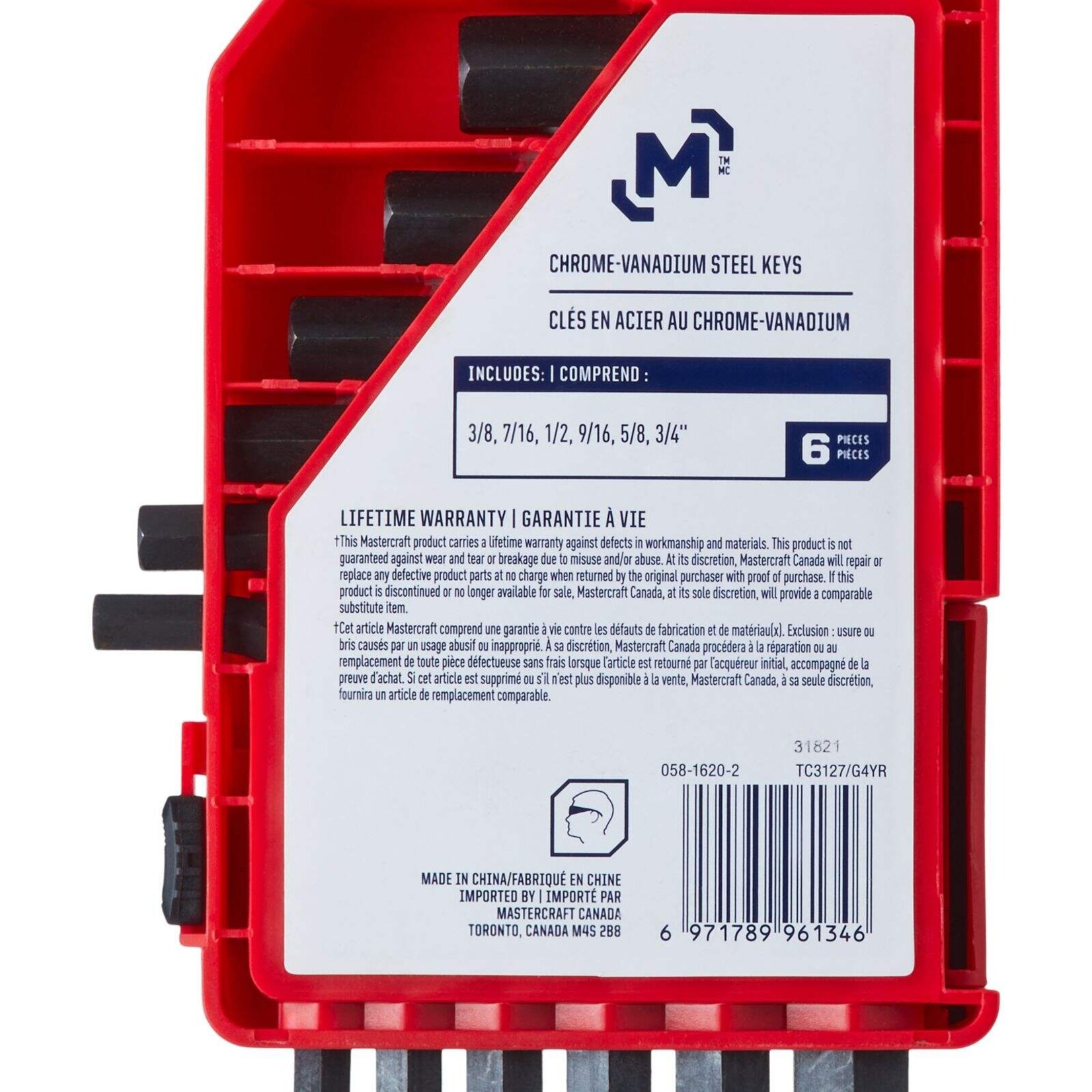 Mastercraft Jumbo Hex Keys