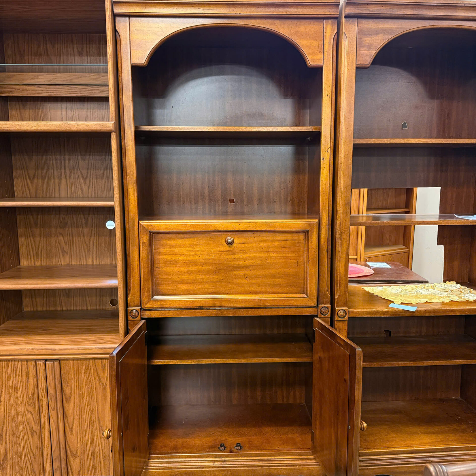 Wooden Shelving Cabinet