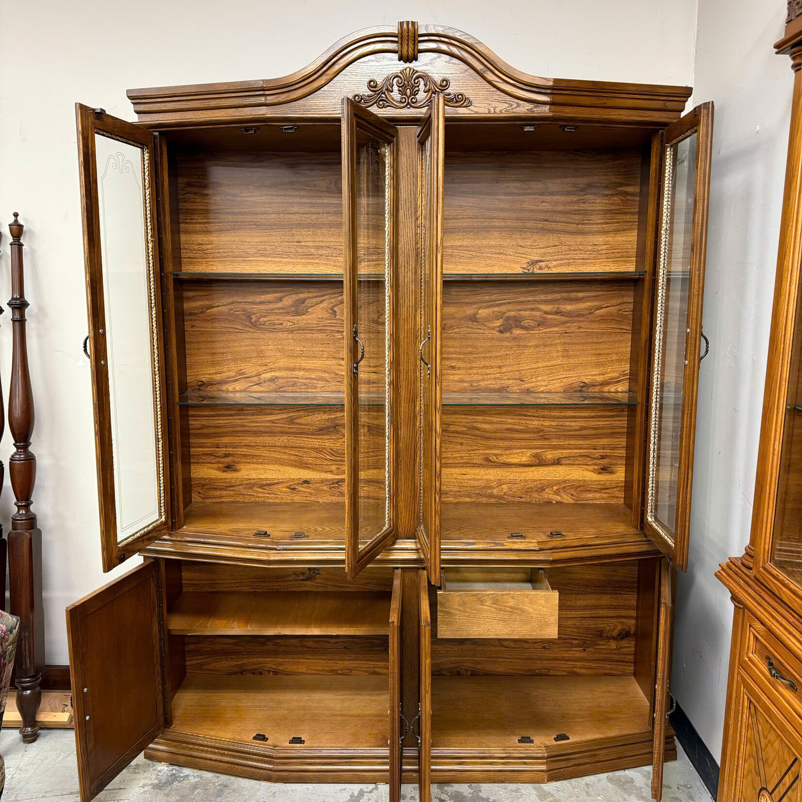 Vintage China Cabinet