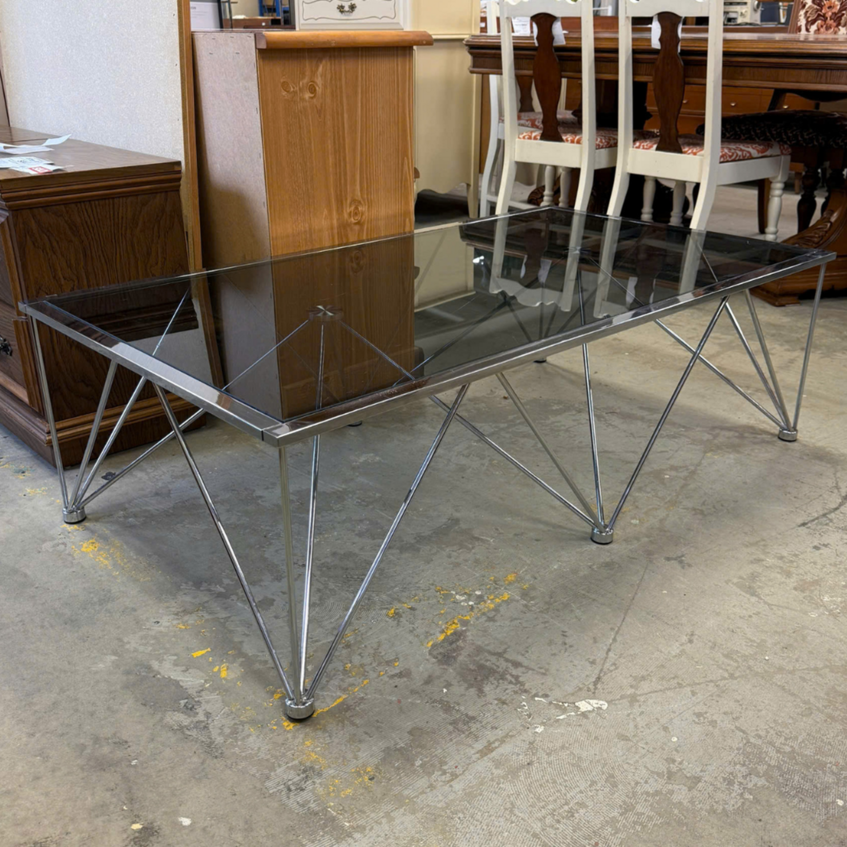 Black Glass Coffee Table