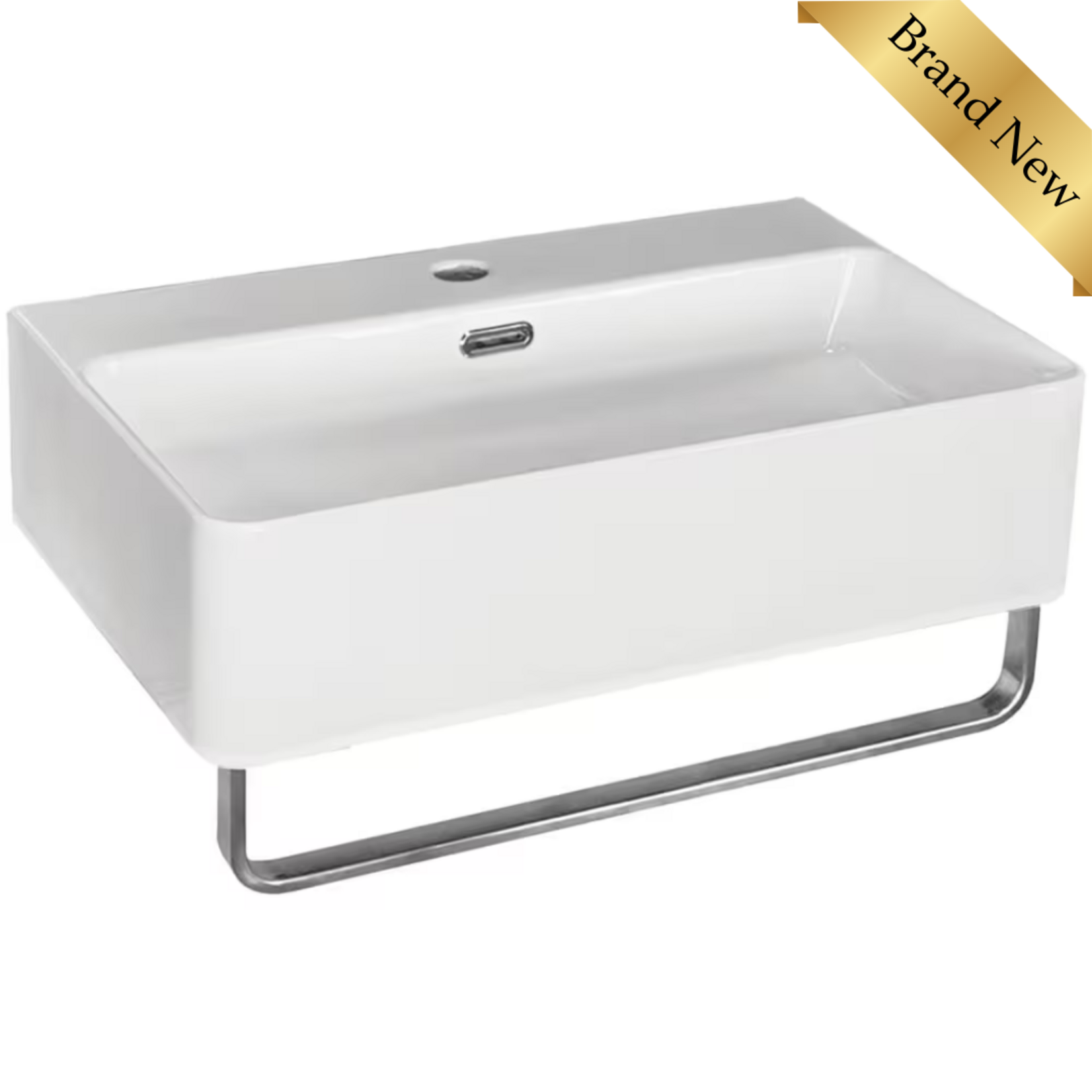 Bathroom Sink w Towel Bar