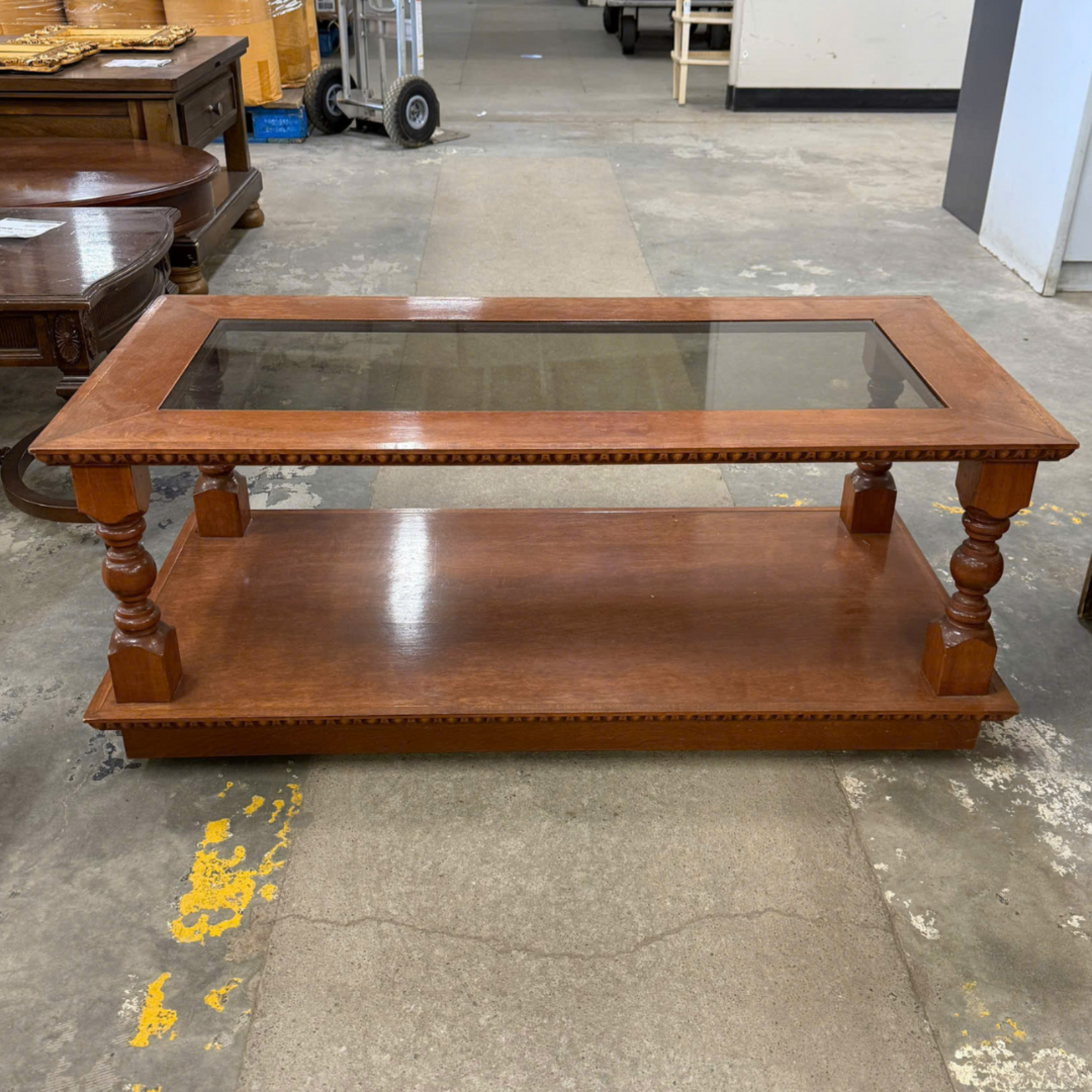 Coffee Table w/ Glass