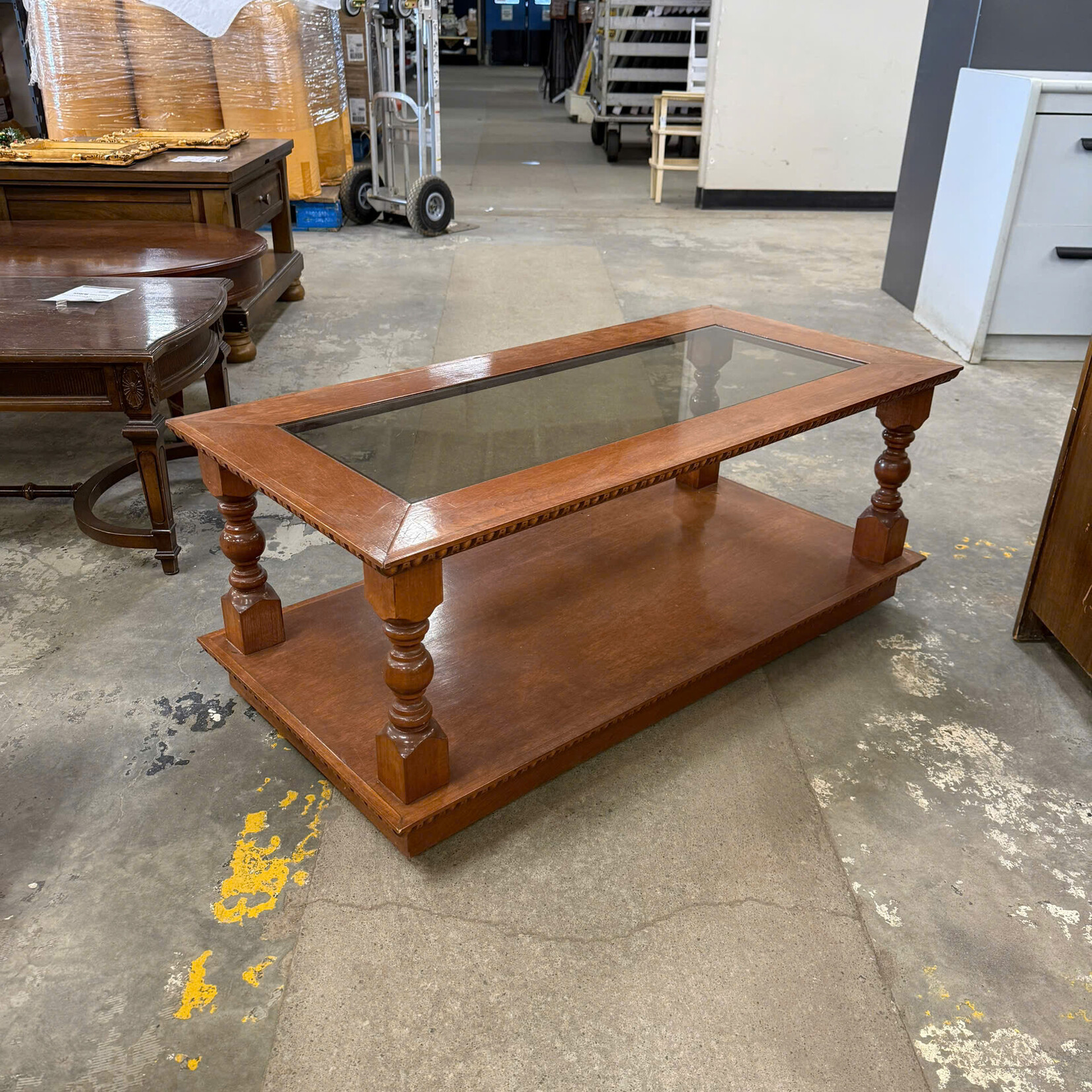 Coffee Table w/ Glass