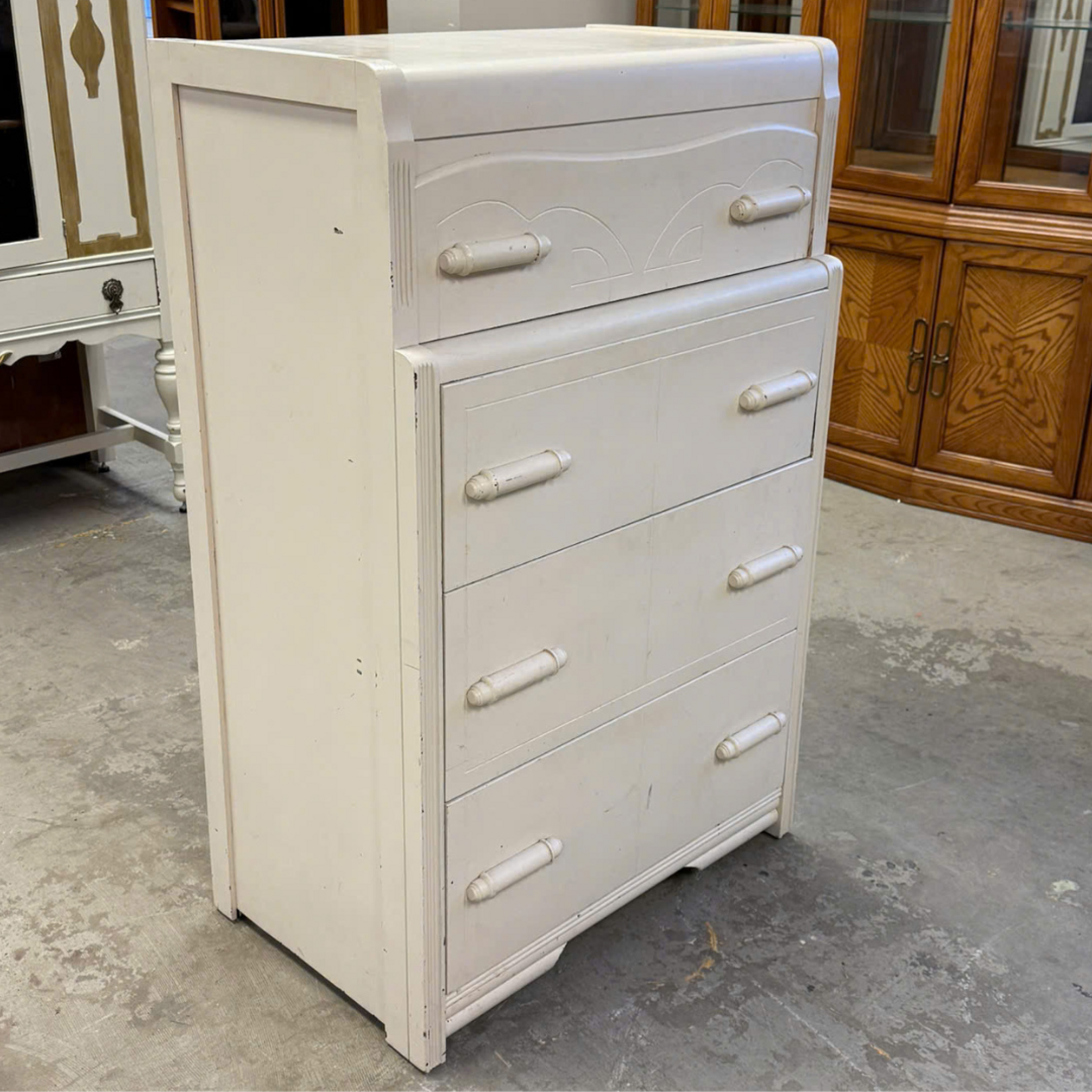 White 4-Drawer Dresser