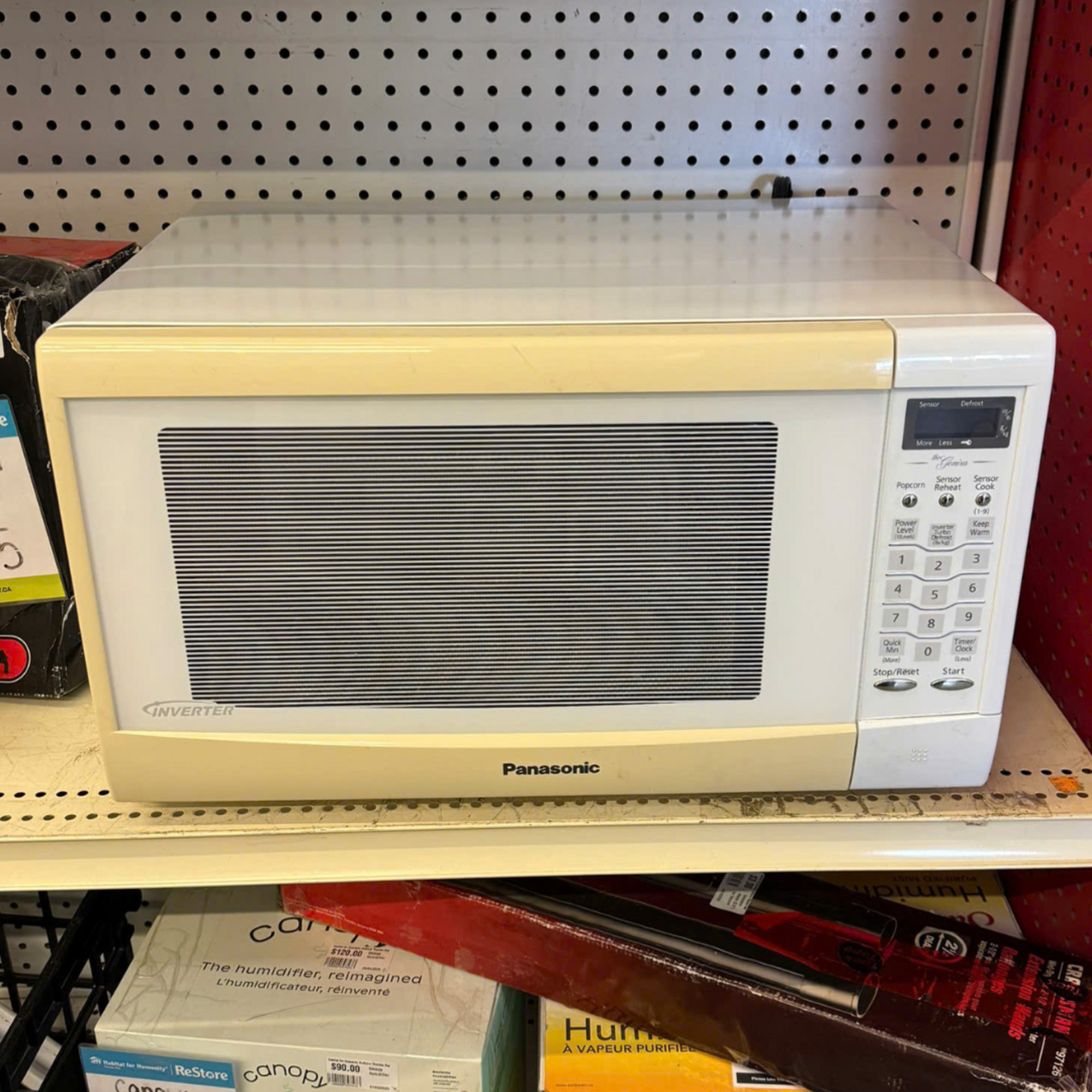 Panasonic White  Microwave