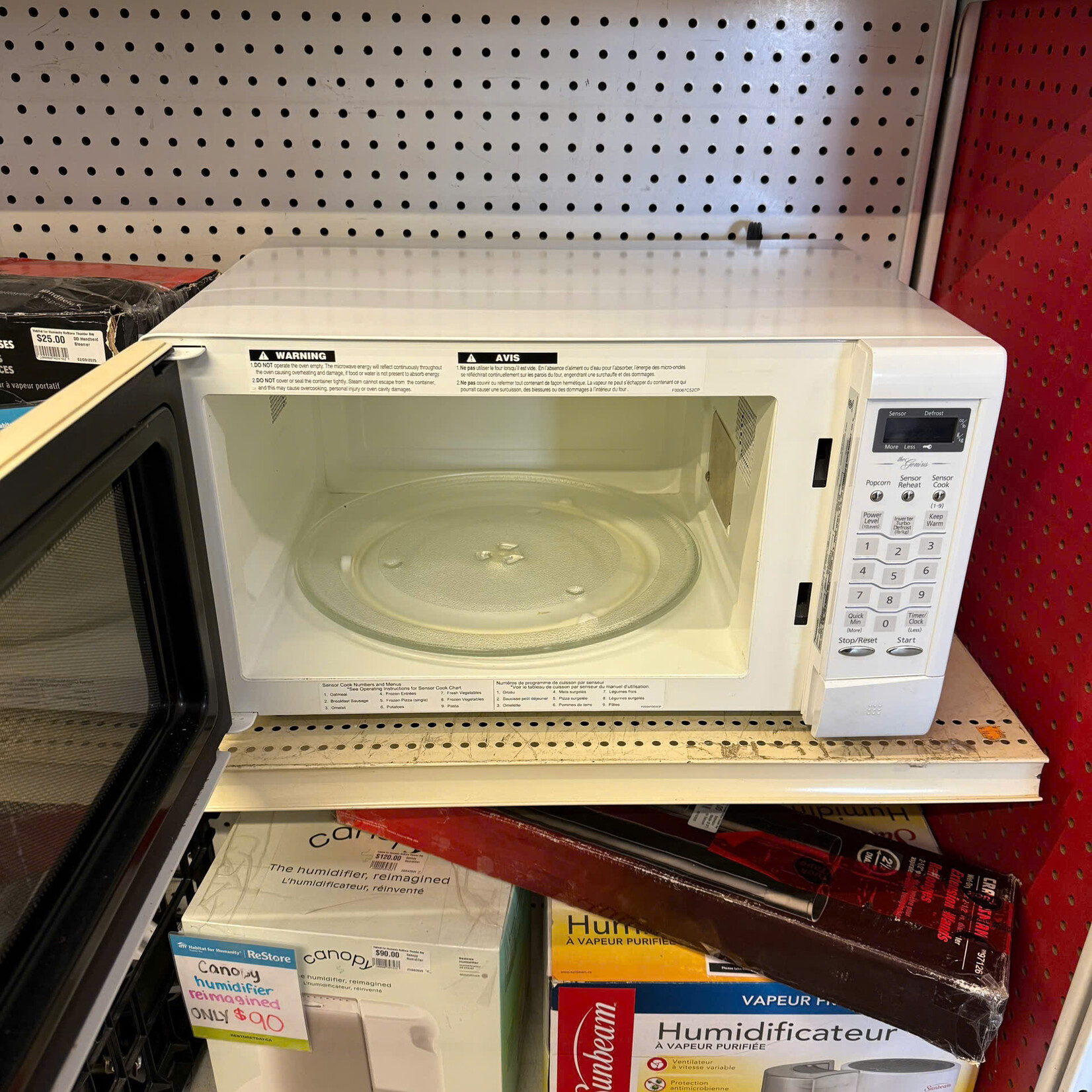 Panasonic White  Microwave