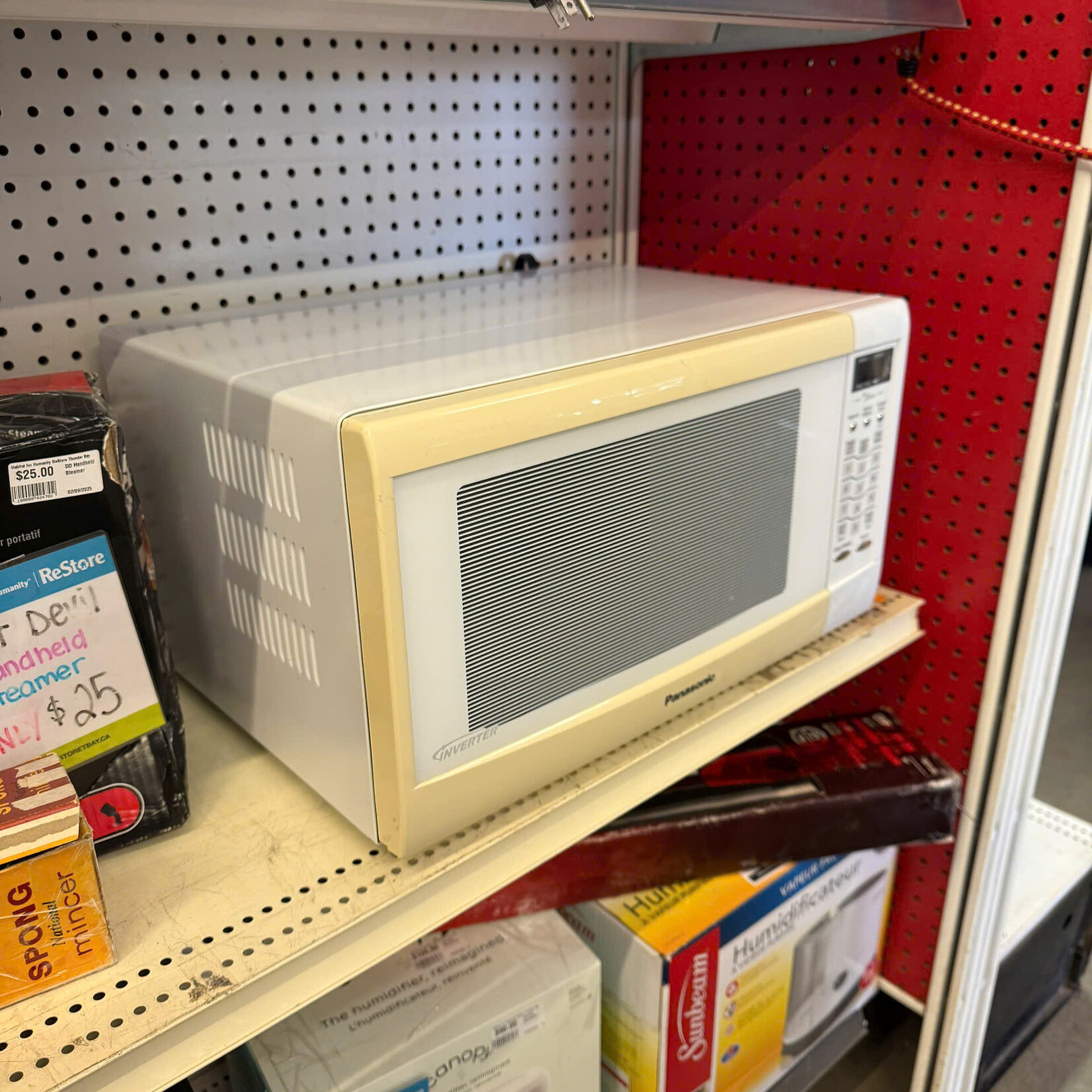 Panasonic White  Microwave