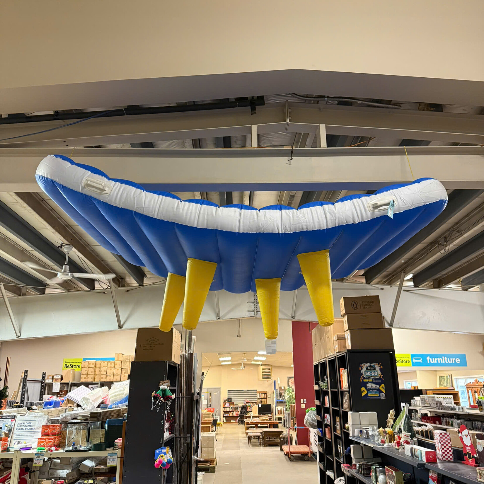 4-Person Inflatable Float