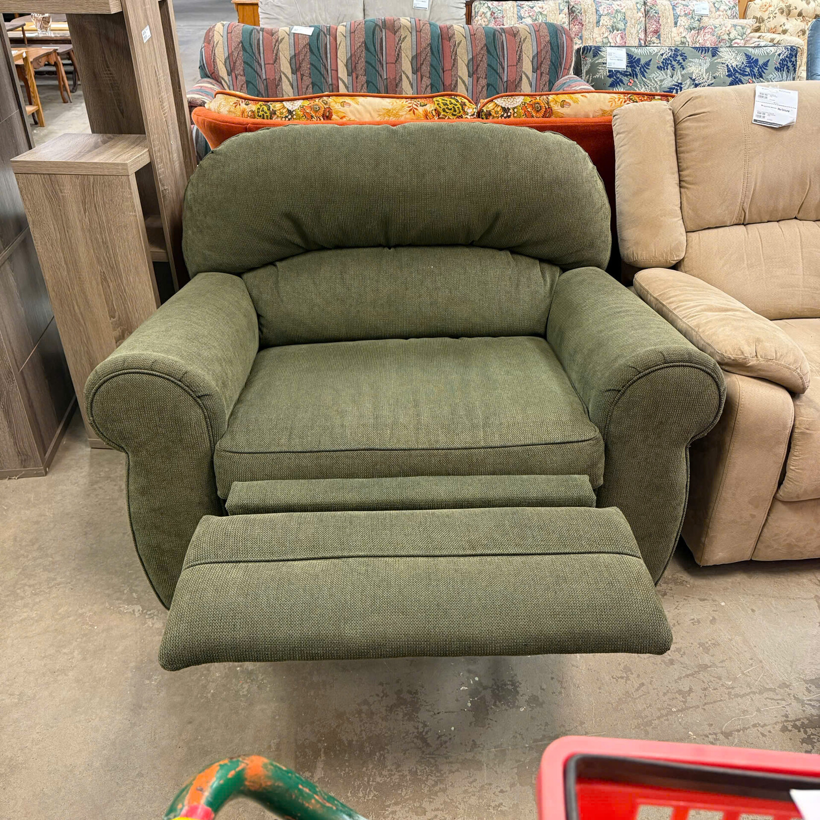 Green Reclining Chair