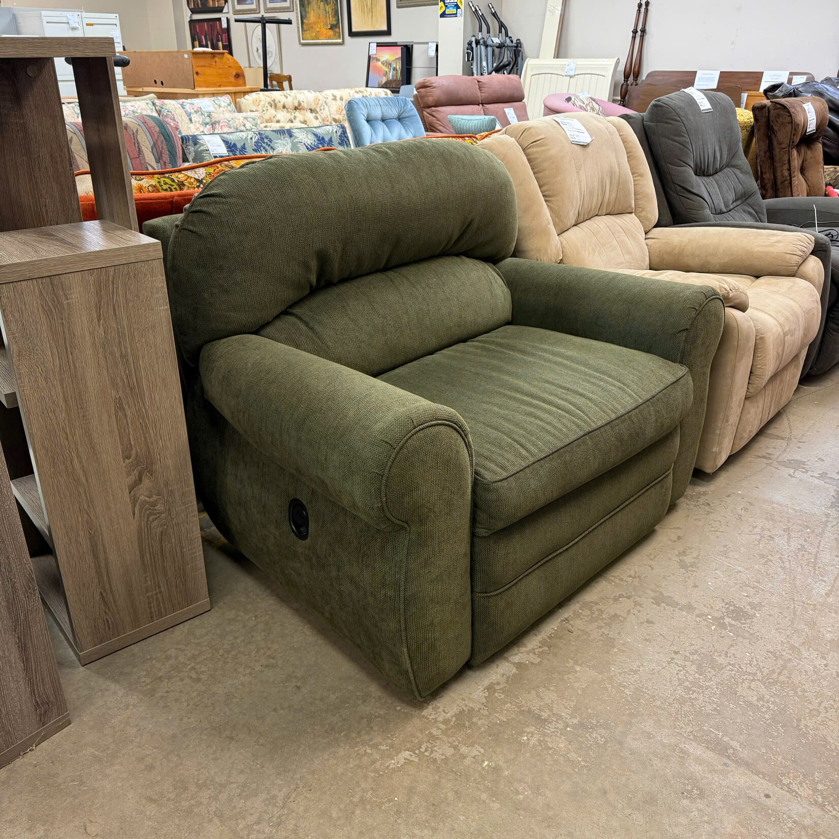 Green Reclining Chair