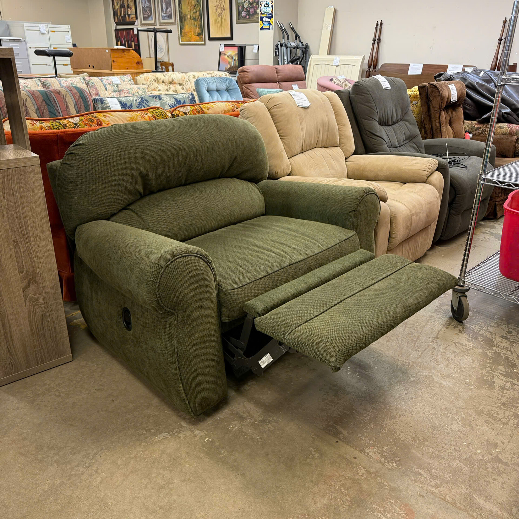 Green Reclining Chair