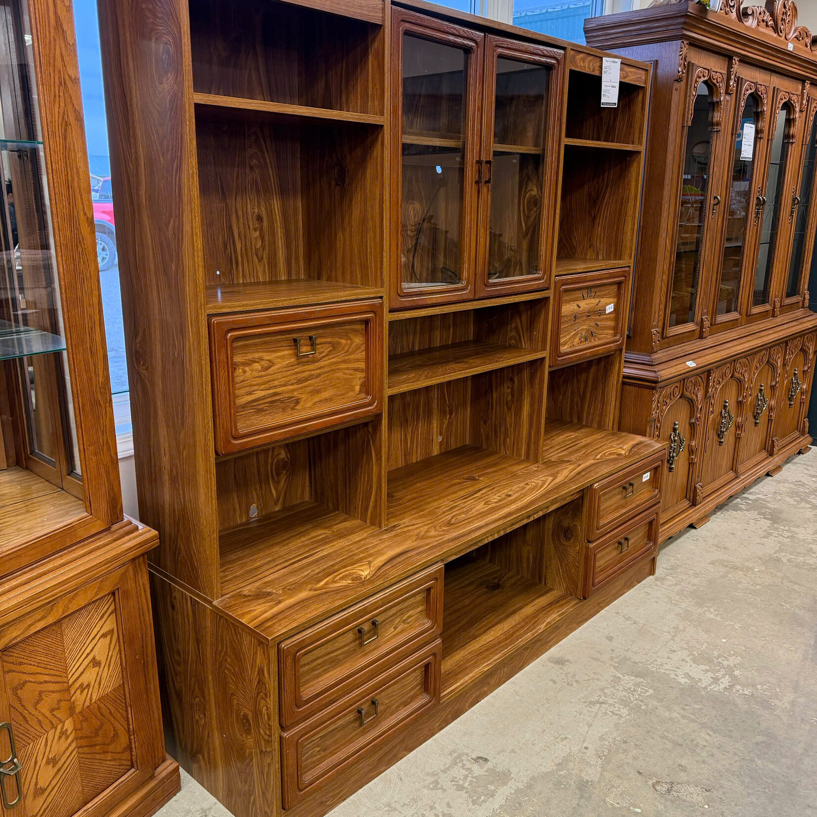 2 Piece Shelving Unit