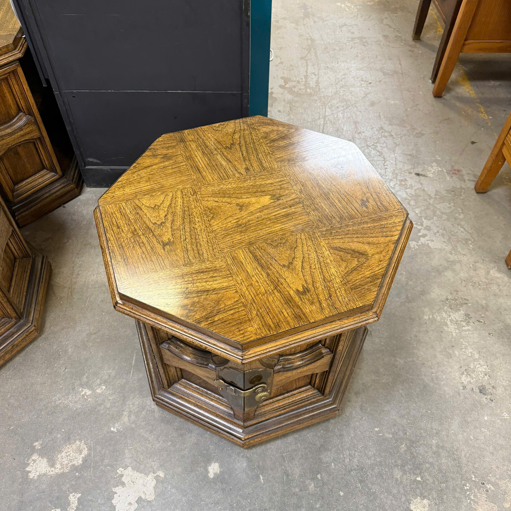 Octagon End Table