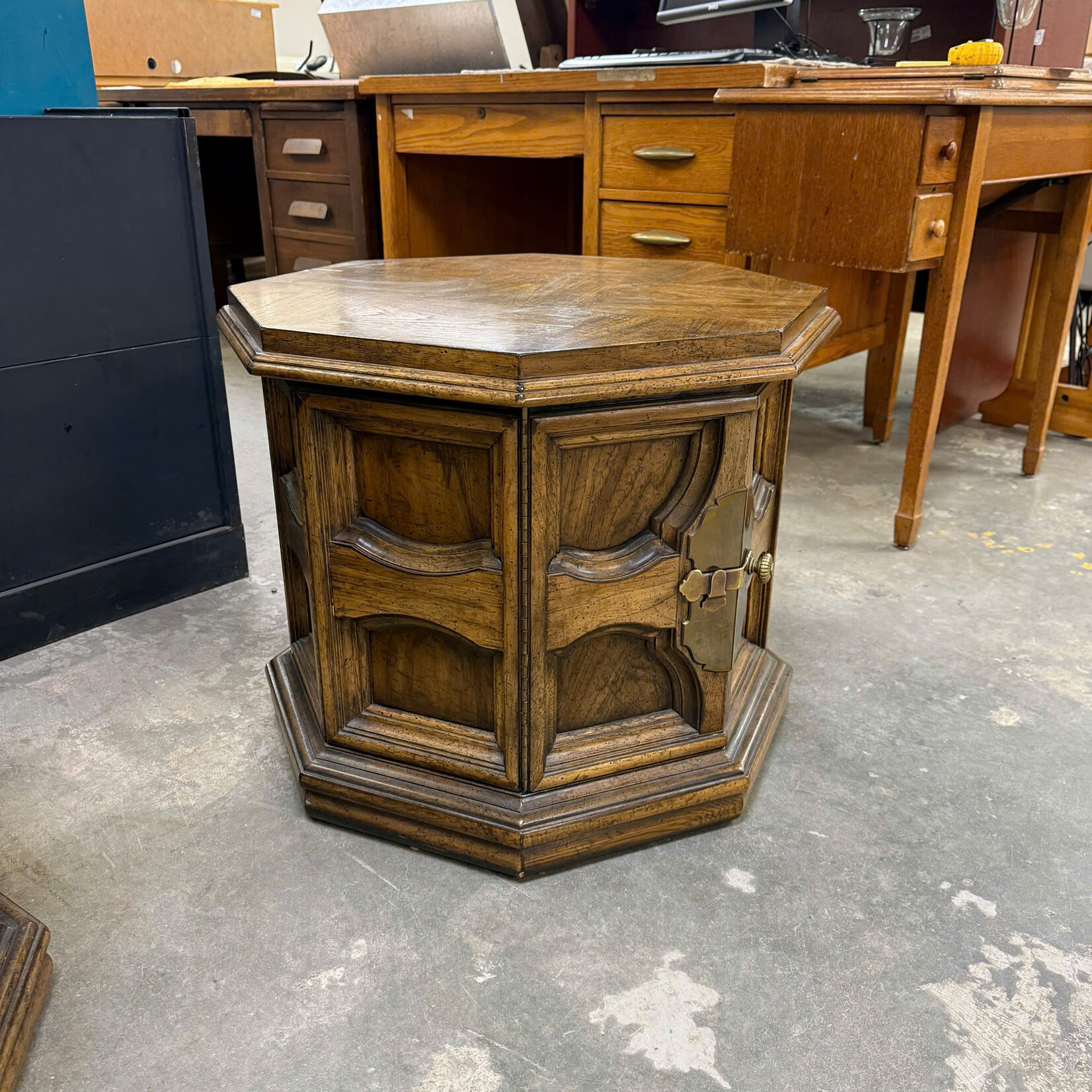 Octagon End Table