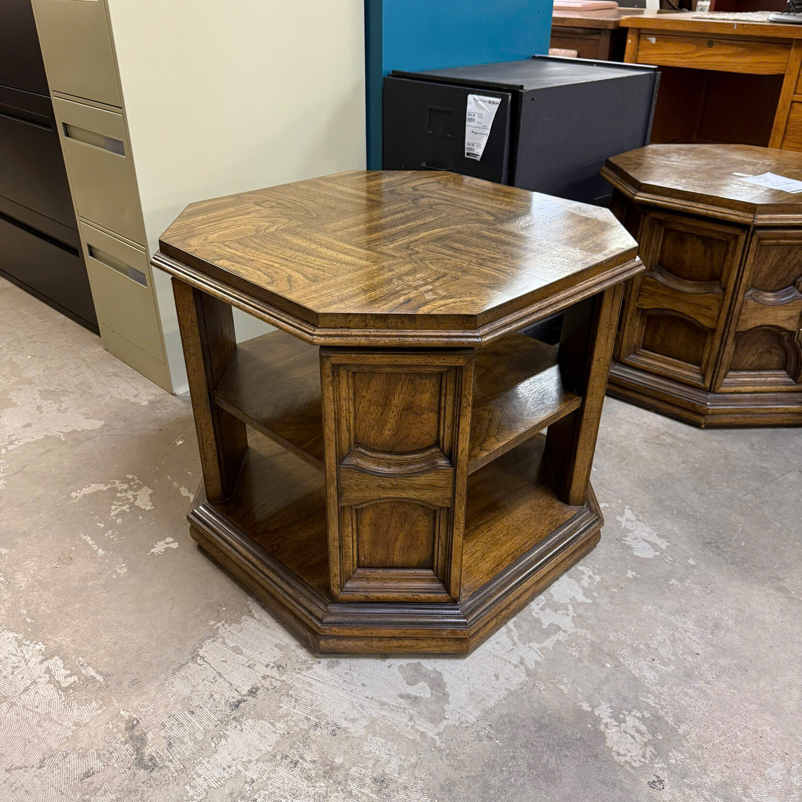 Octagon End Table