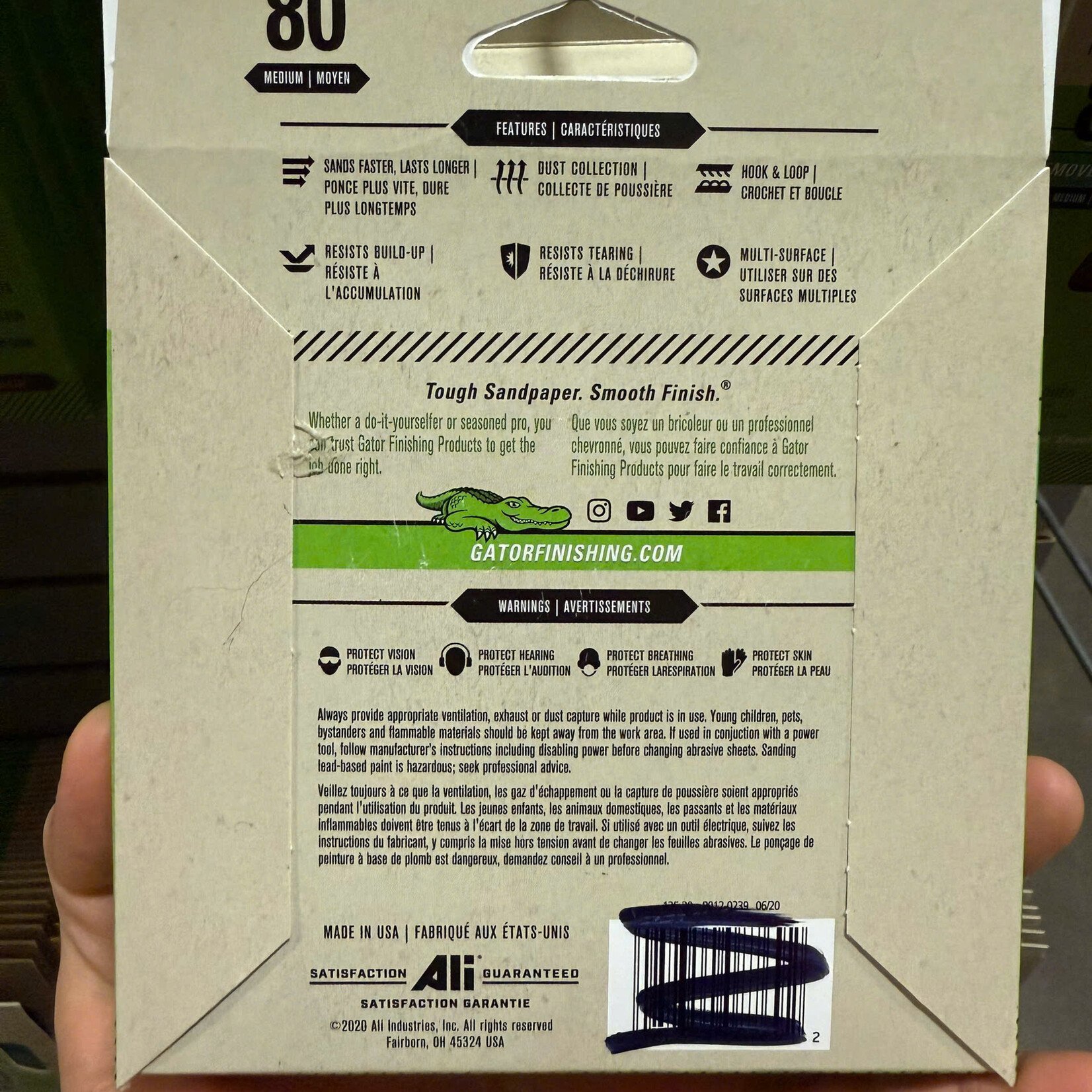 15pc Gator 5" Sanding Disks