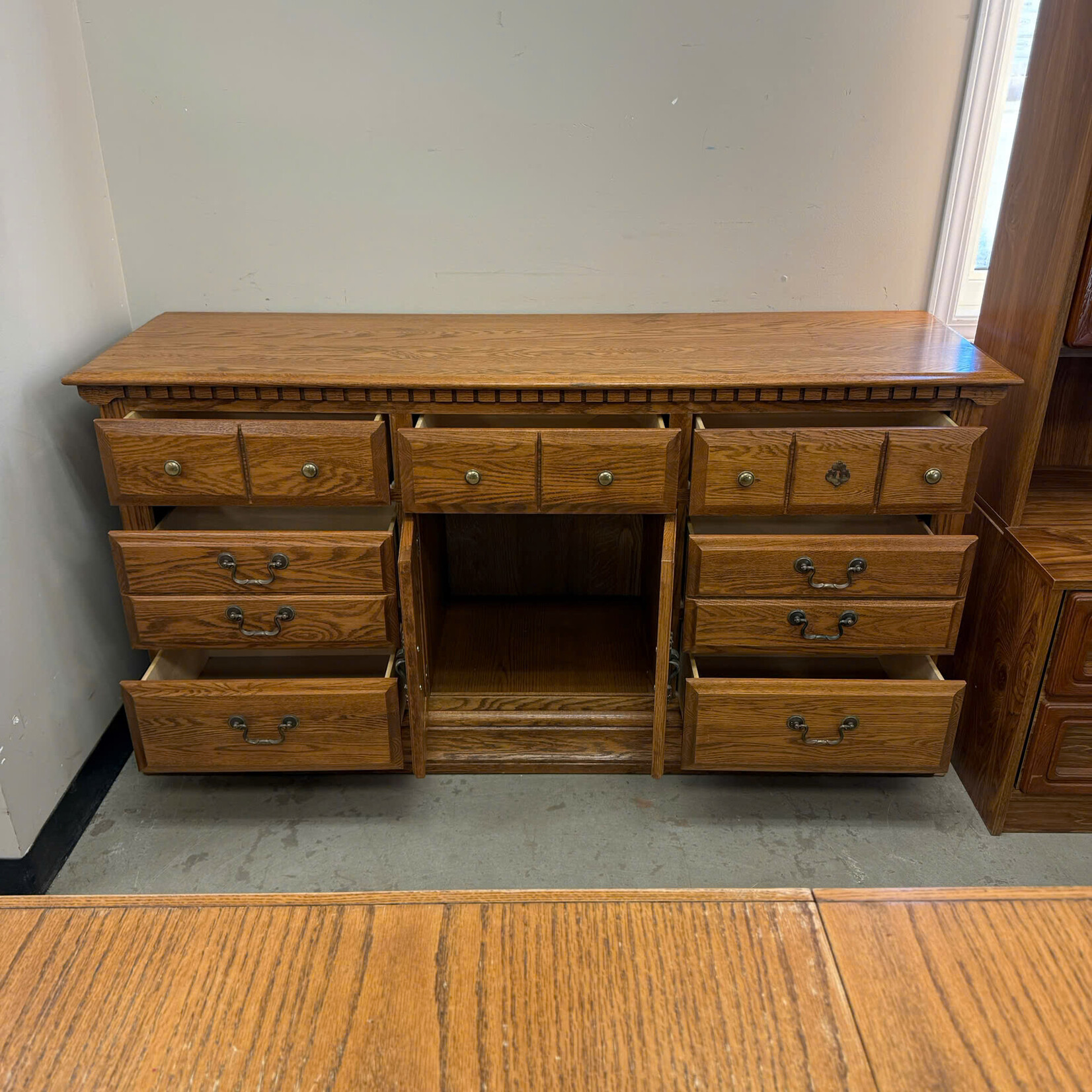 Wooden 7-Drawer Dresser