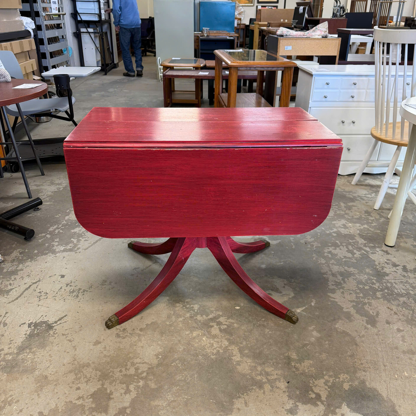Red Dinning Table