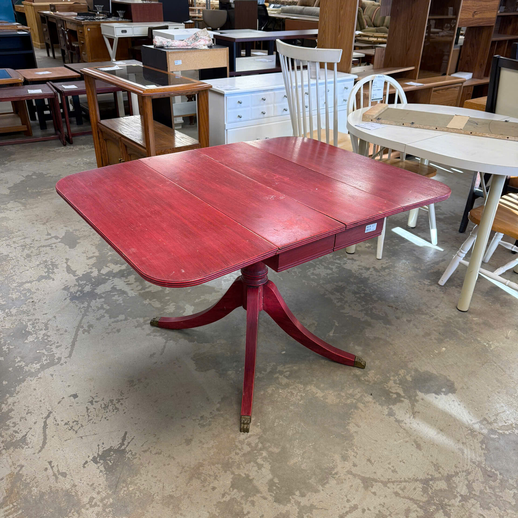 Red Dinning Table