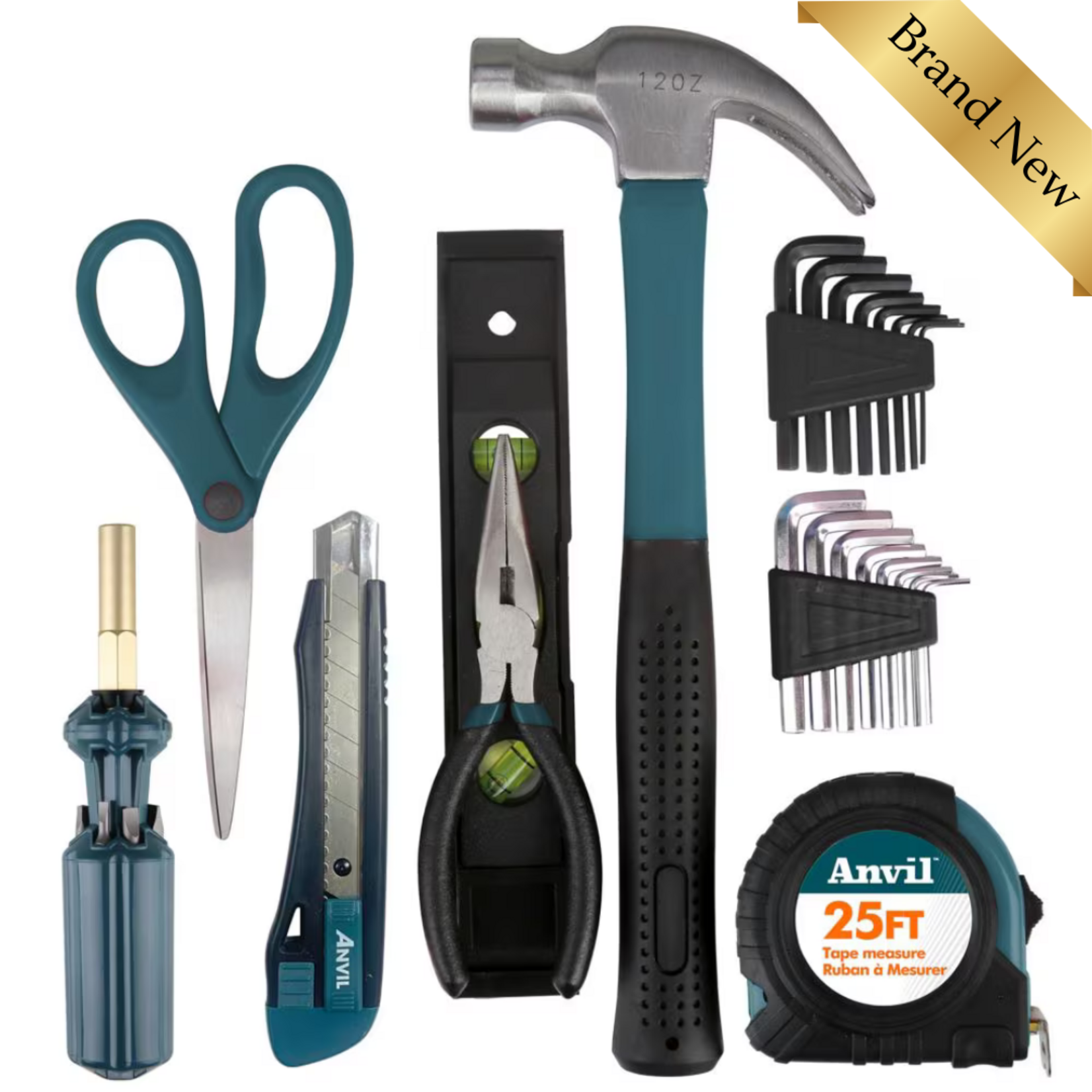 Anvil Homeowner's Tool Set