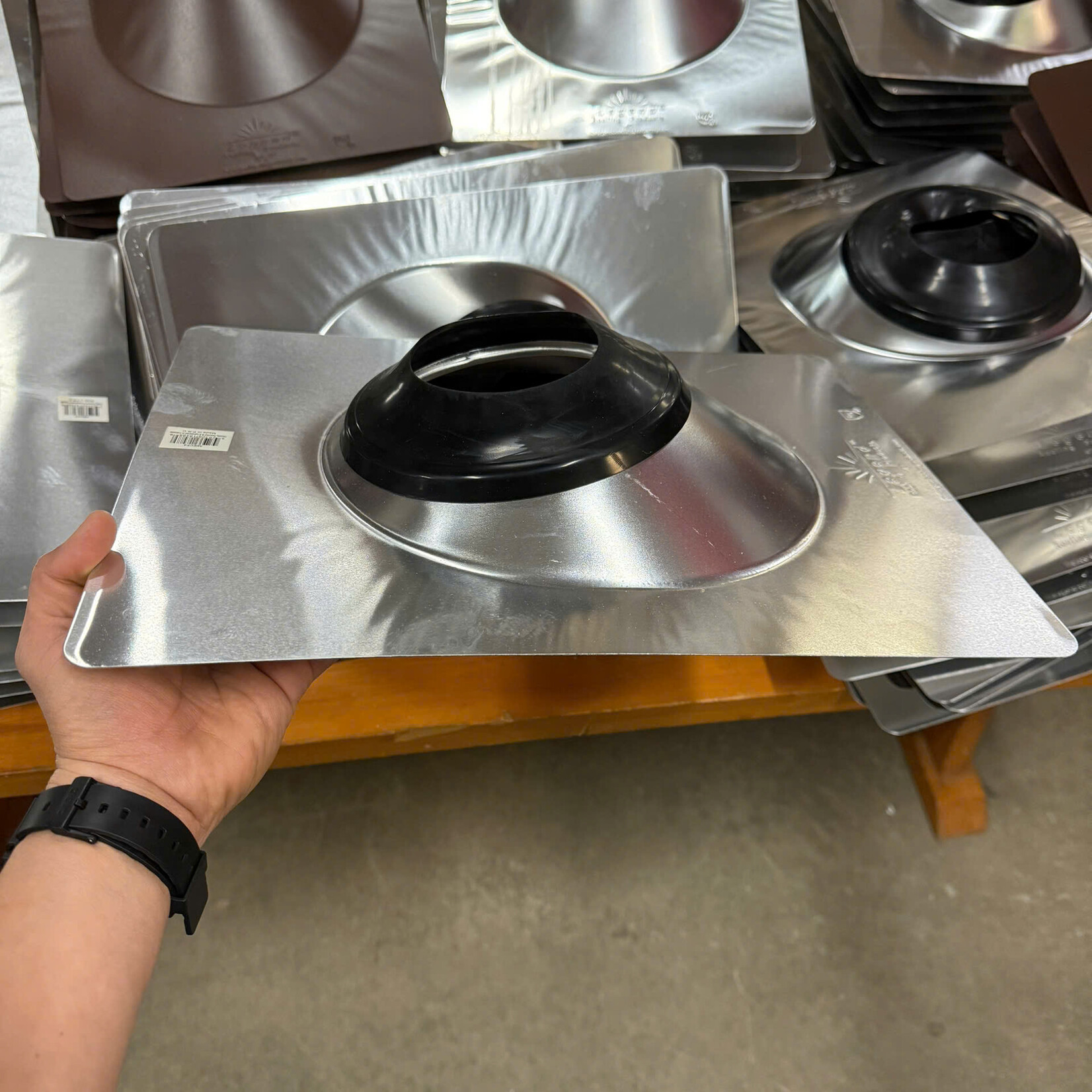 Aluminum Boot Flashings