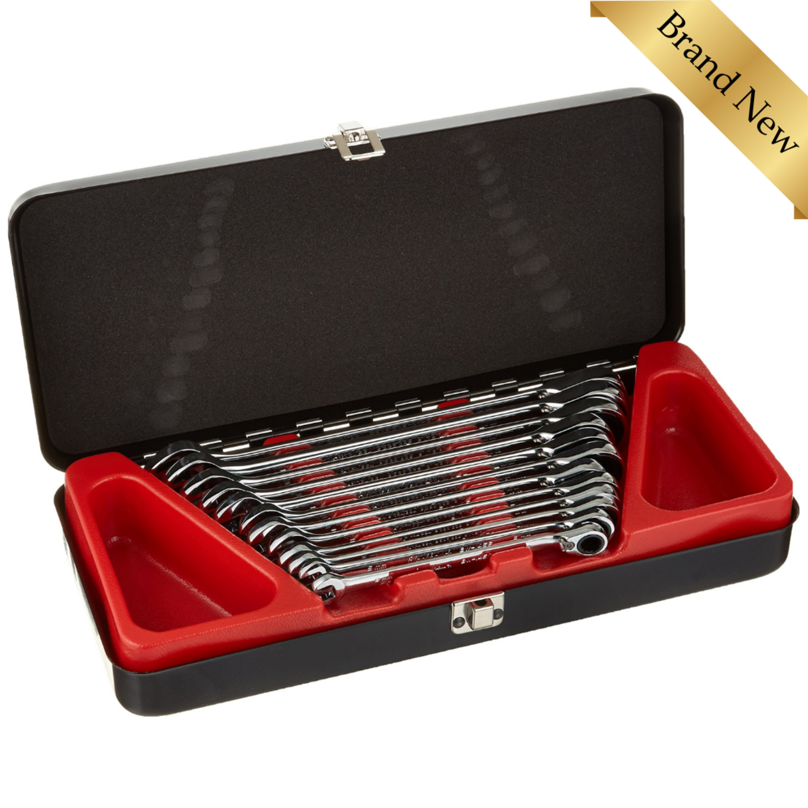 12pc Ratcheting Wrench Set