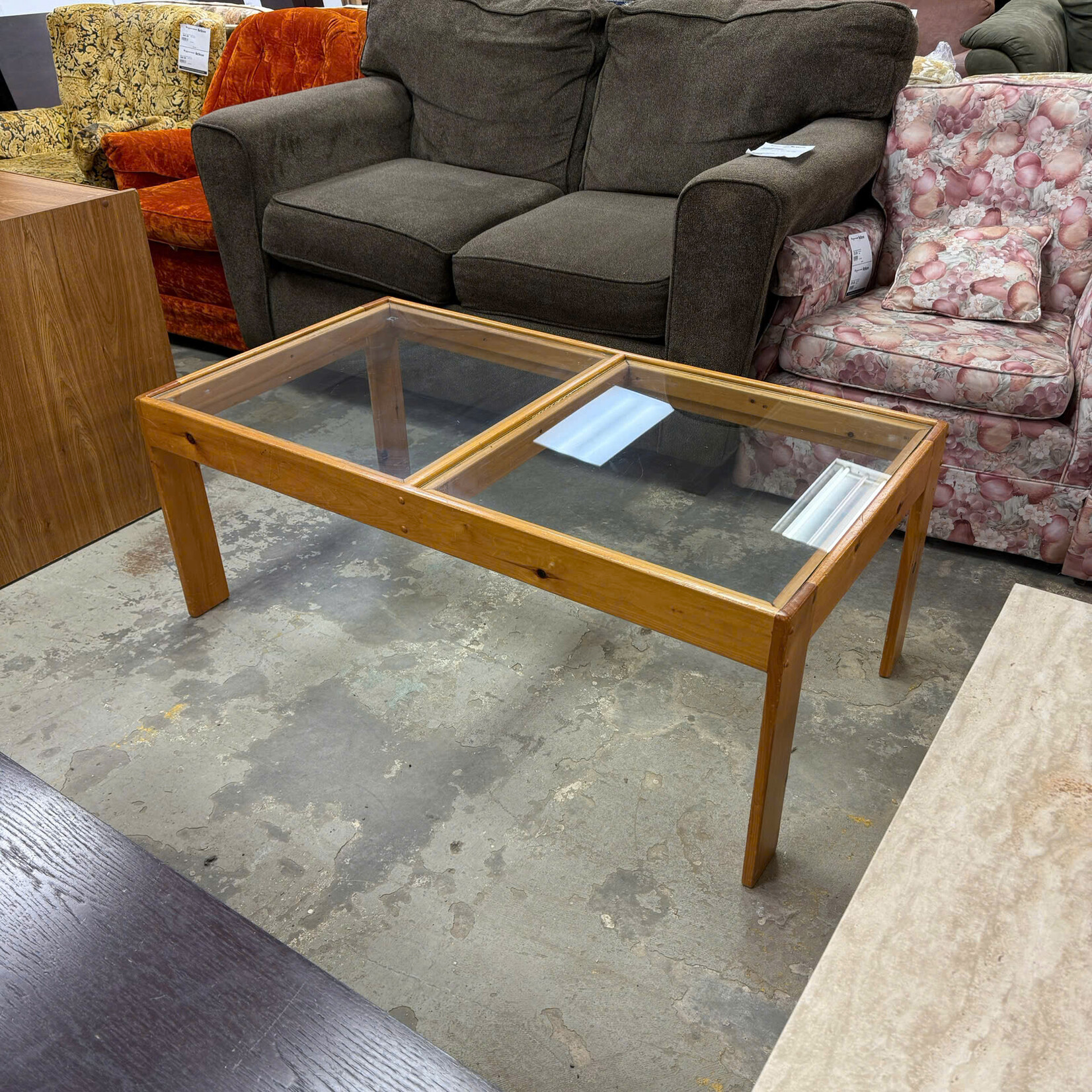 Double Glass Top Coffee Table