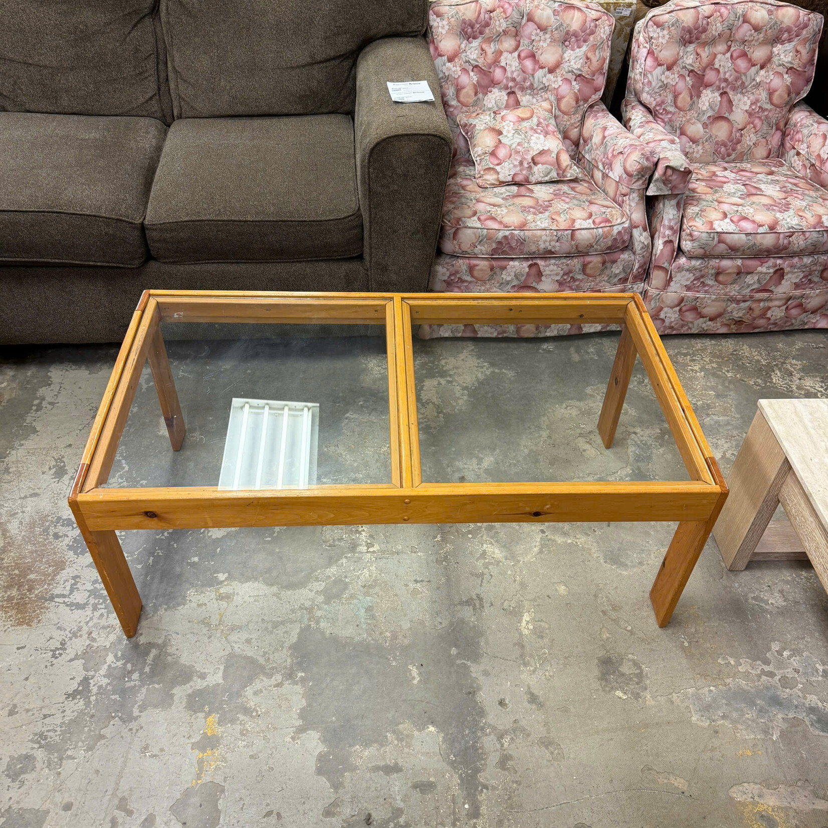 Double Glass Top Coffee Table
