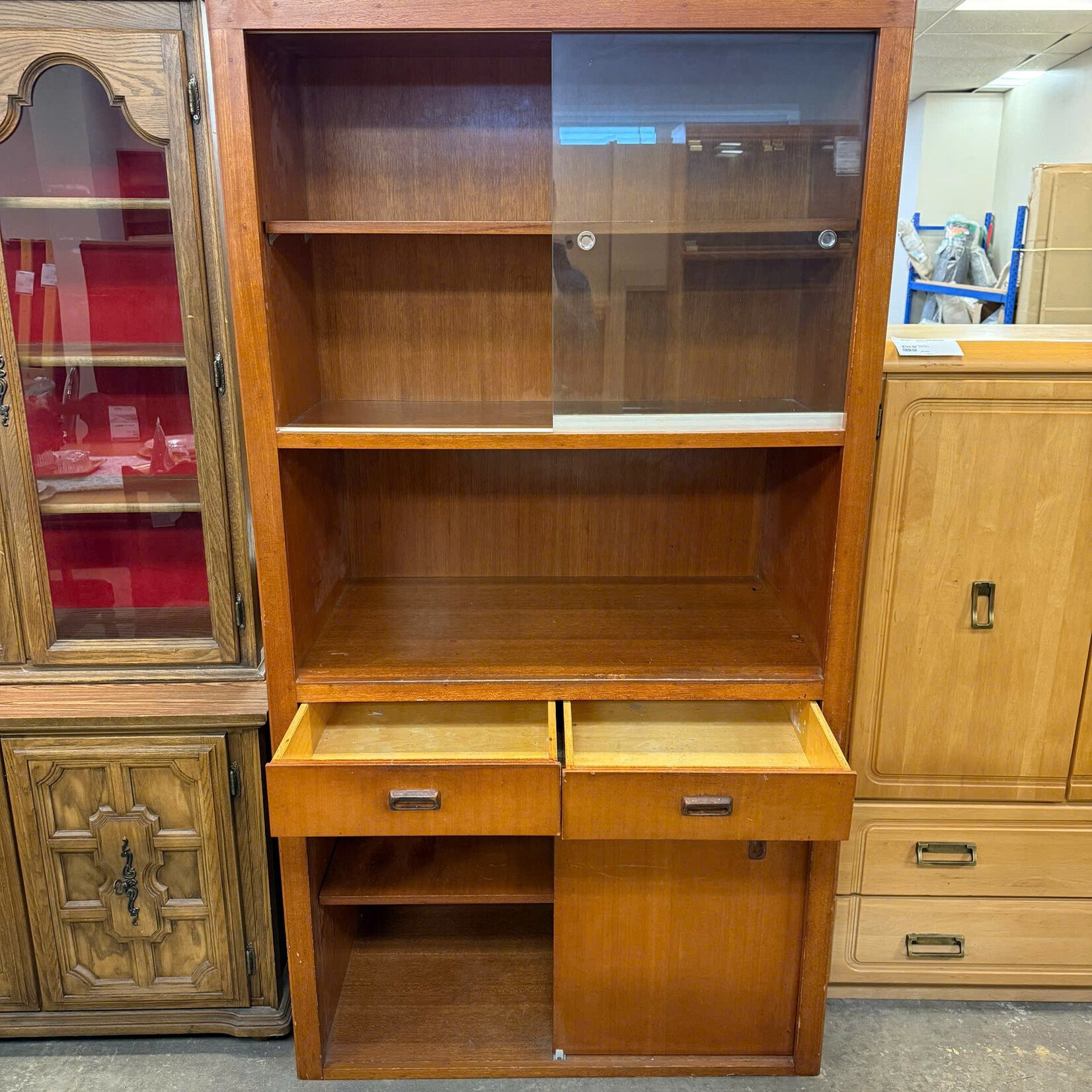 Sliding Glass Door Cabinet