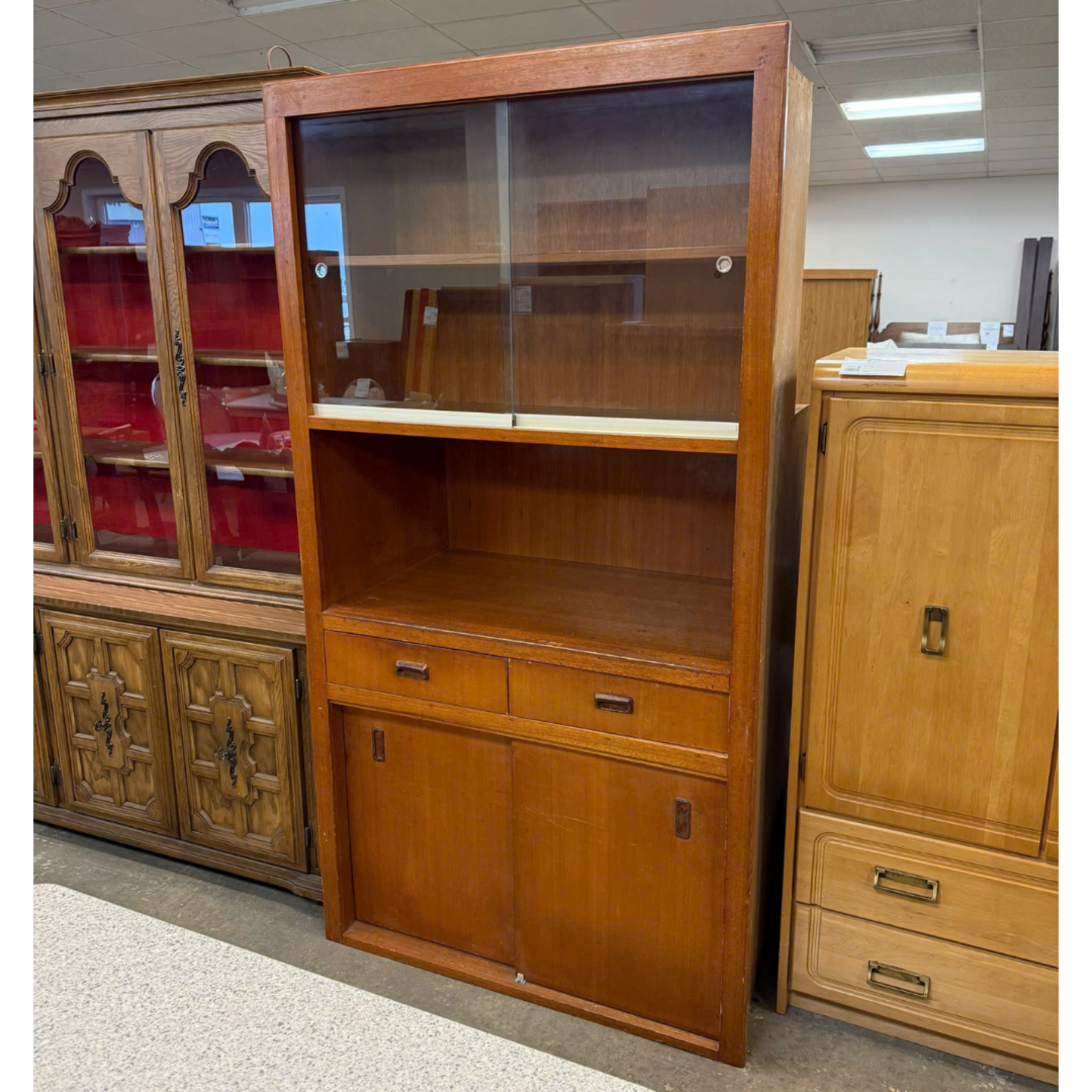 Sliding Glass Door Cabinet