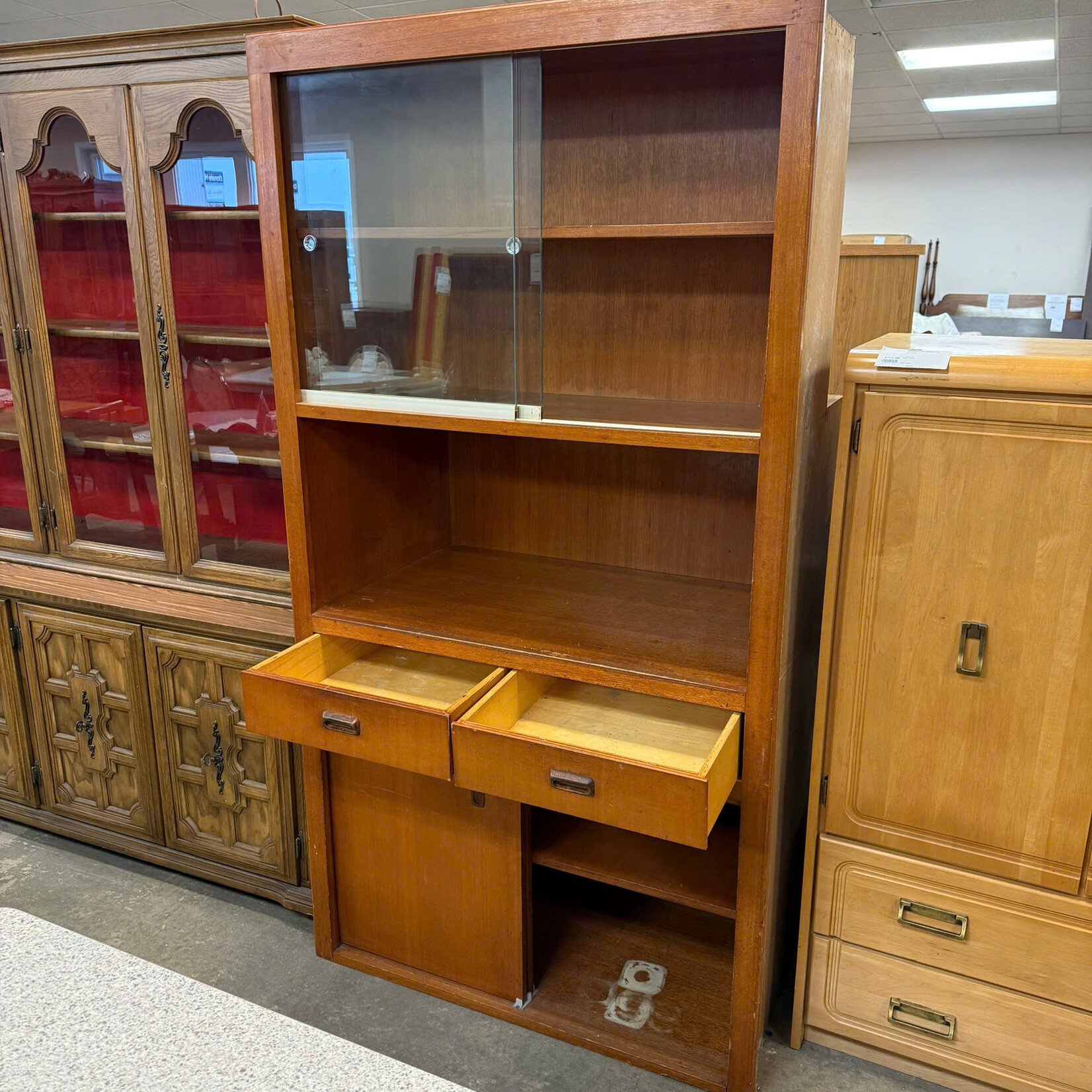 Sliding Glass Door Cabinet