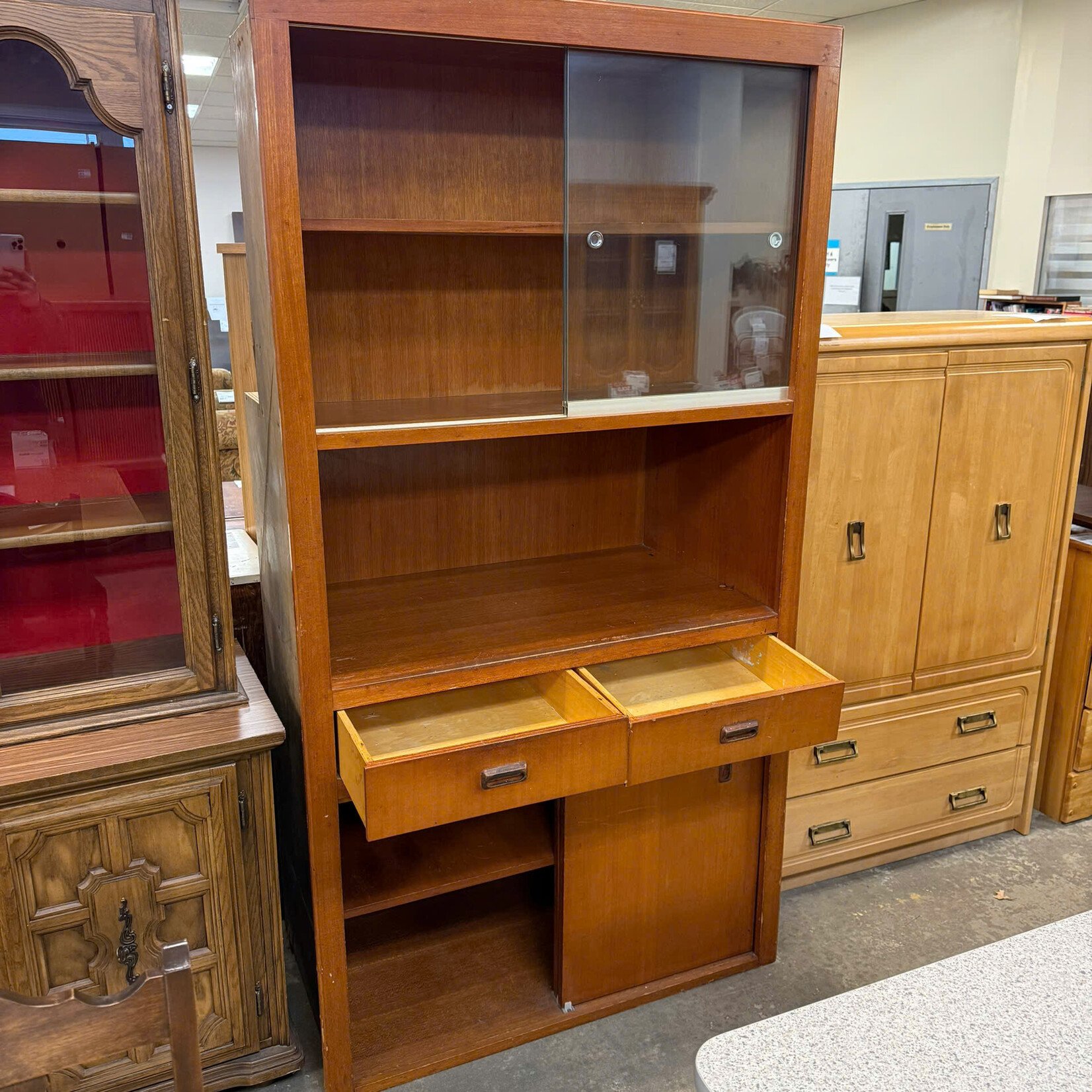 Sliding Glass Door Cabinet