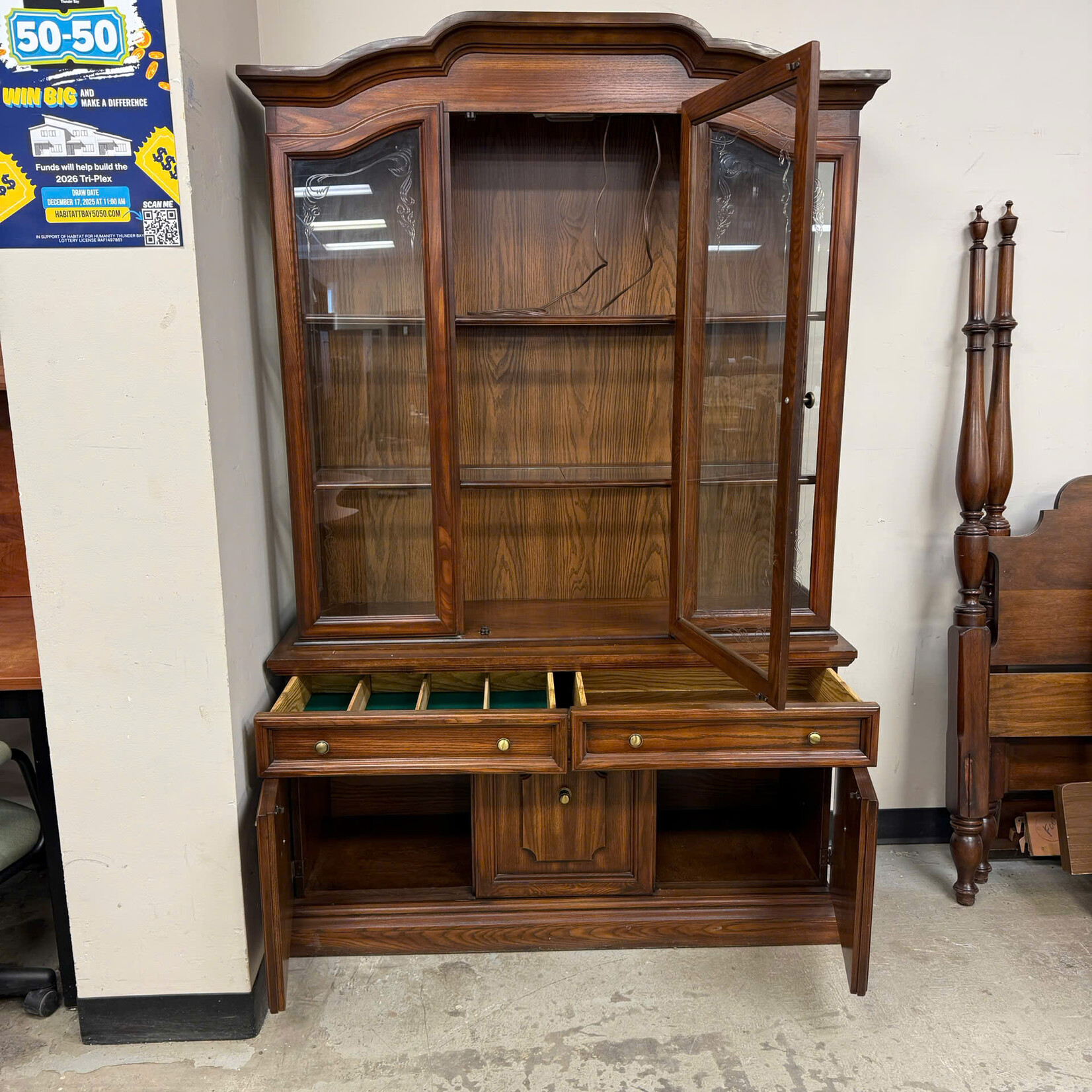 Glass Door China Cabinet