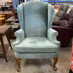 Light Blue Upholstered Chair