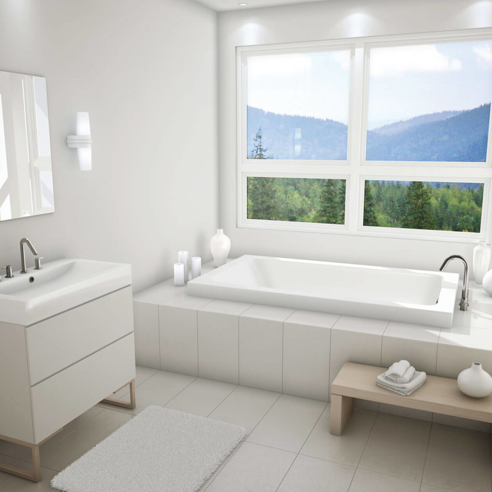 MAAX Acrylic Tub (66x36x24)