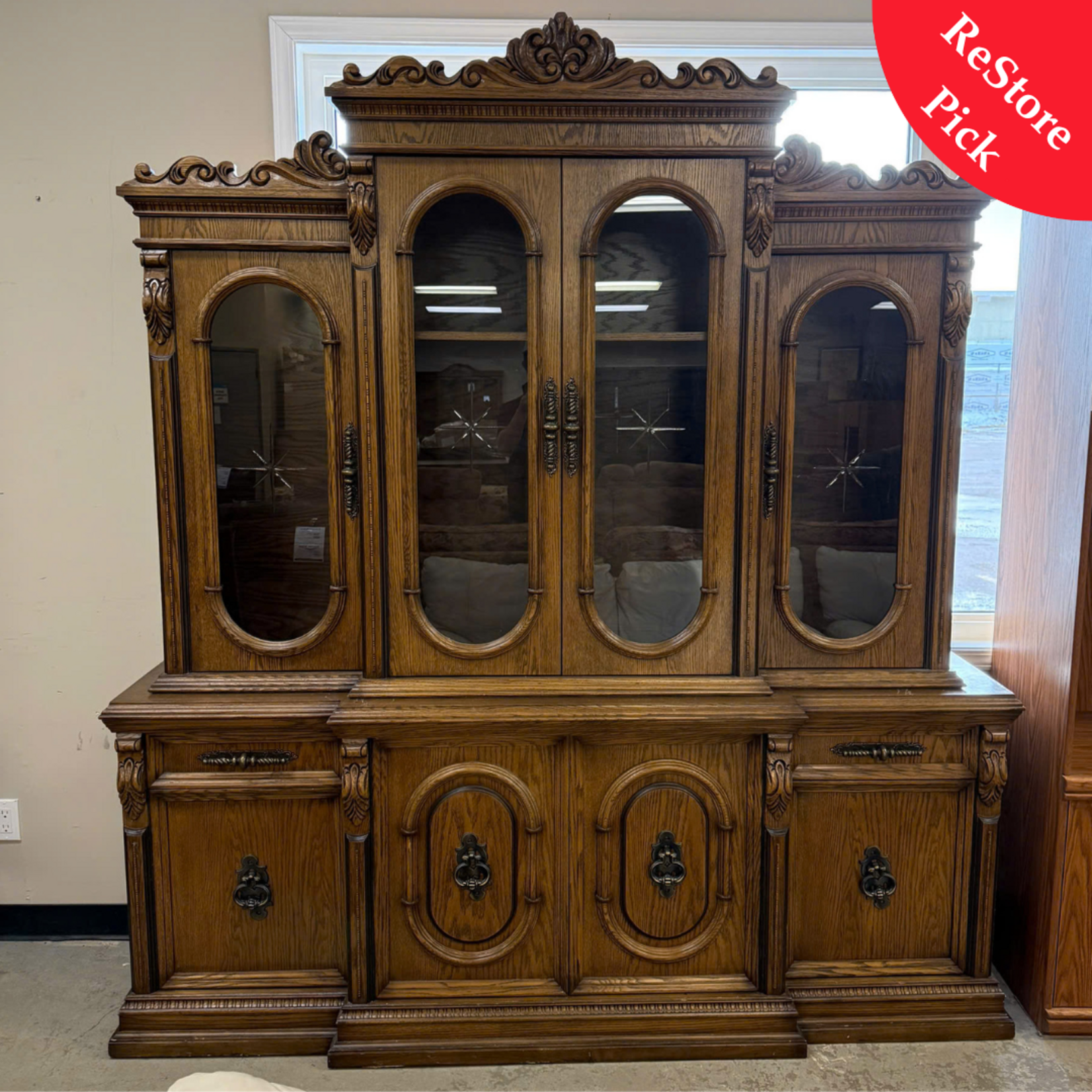 Vintage China Cabinet