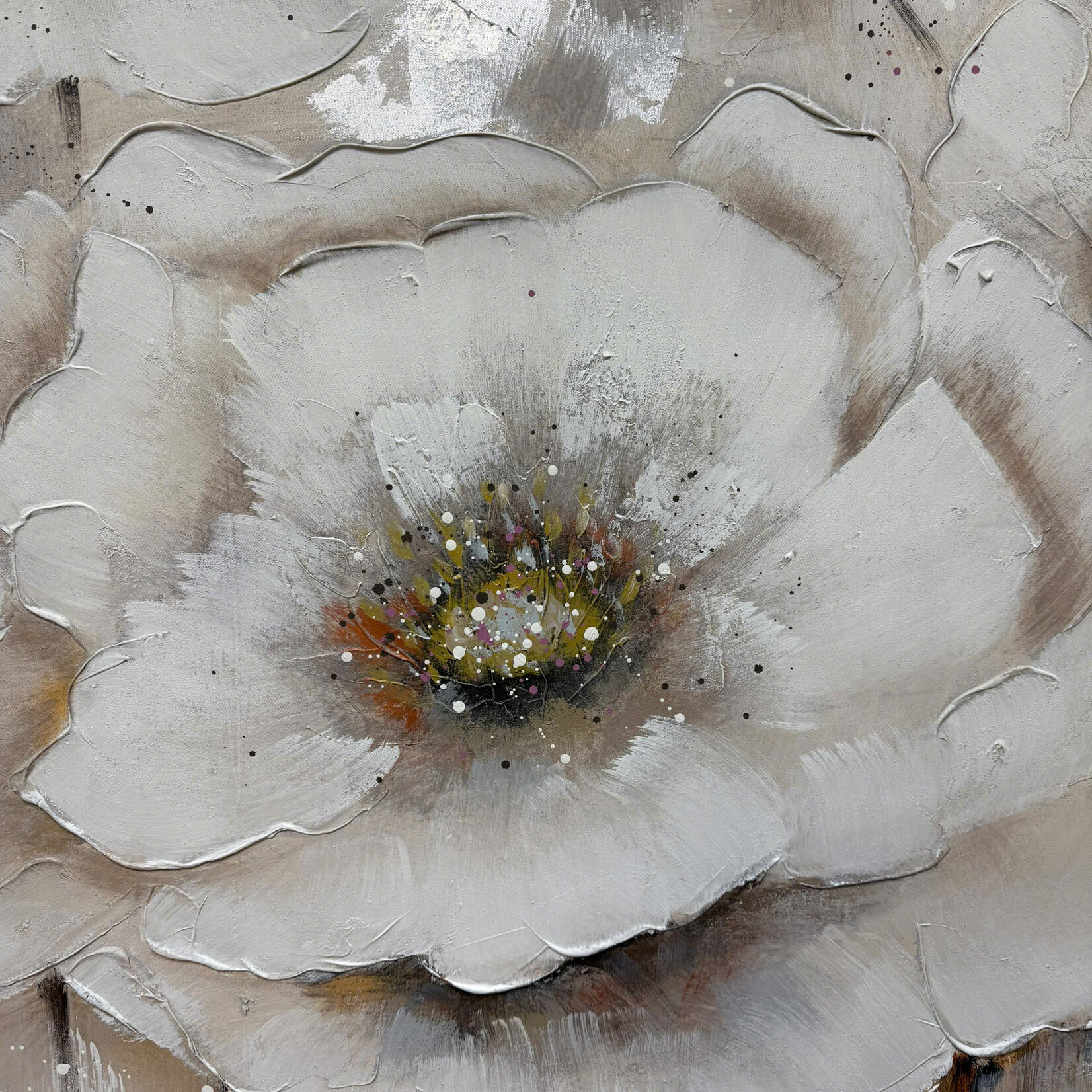 White Flower Painting