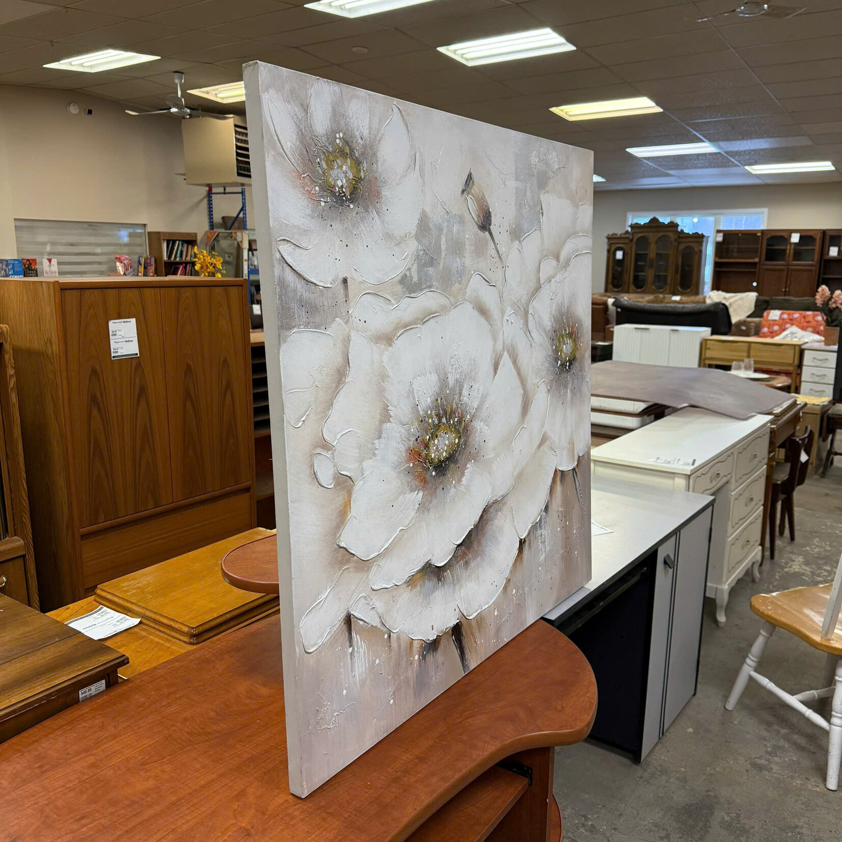 White Flower Painting