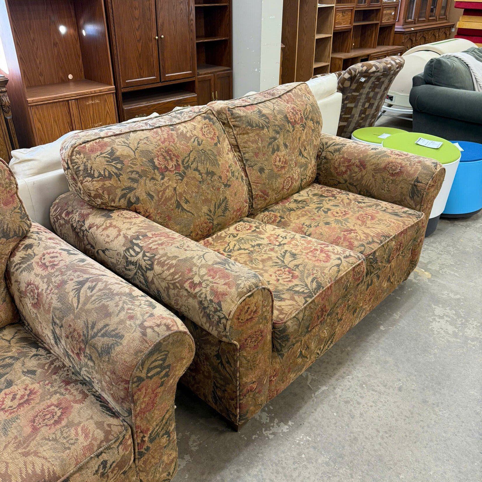 Floral Patterned Couch