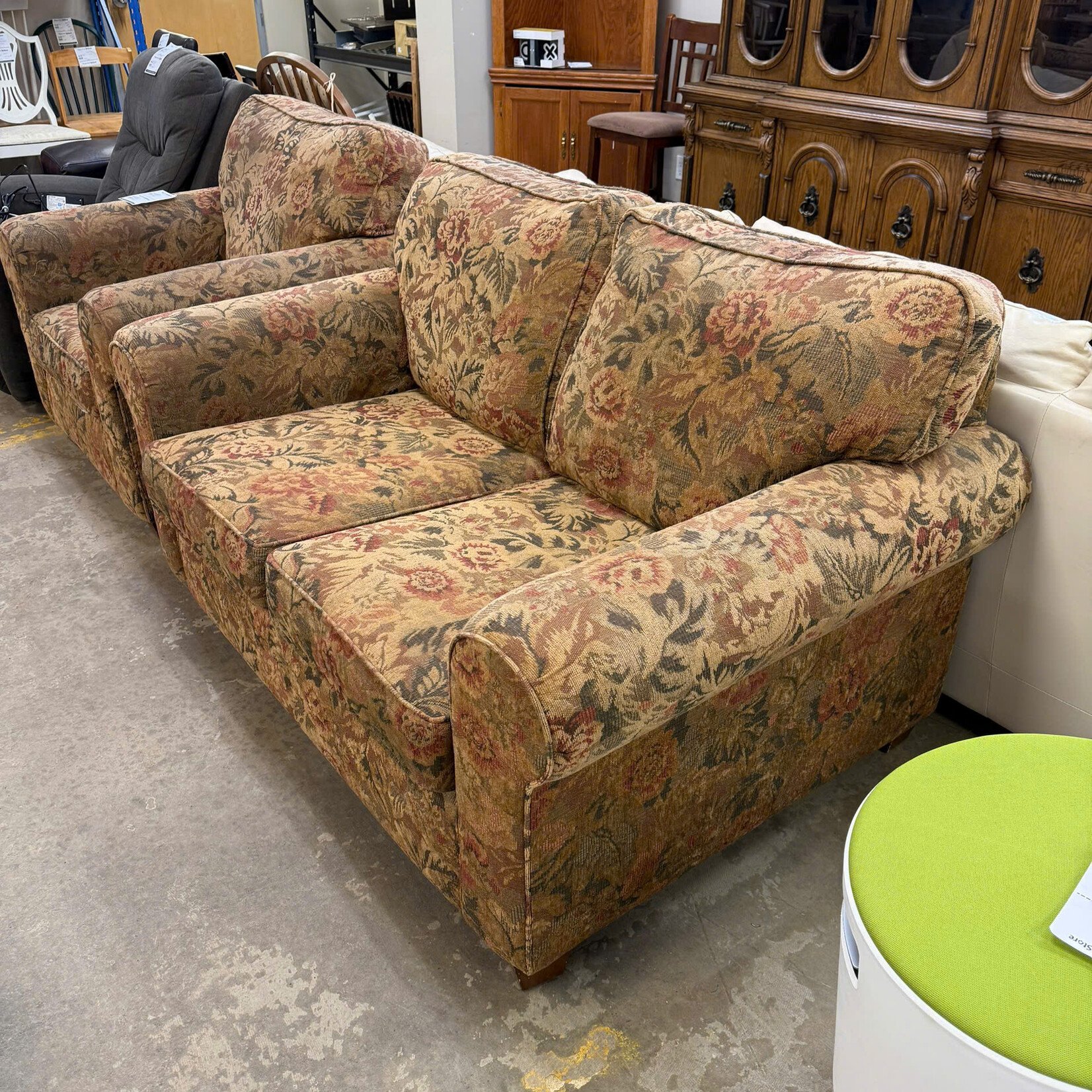 Floral Patterned Couch