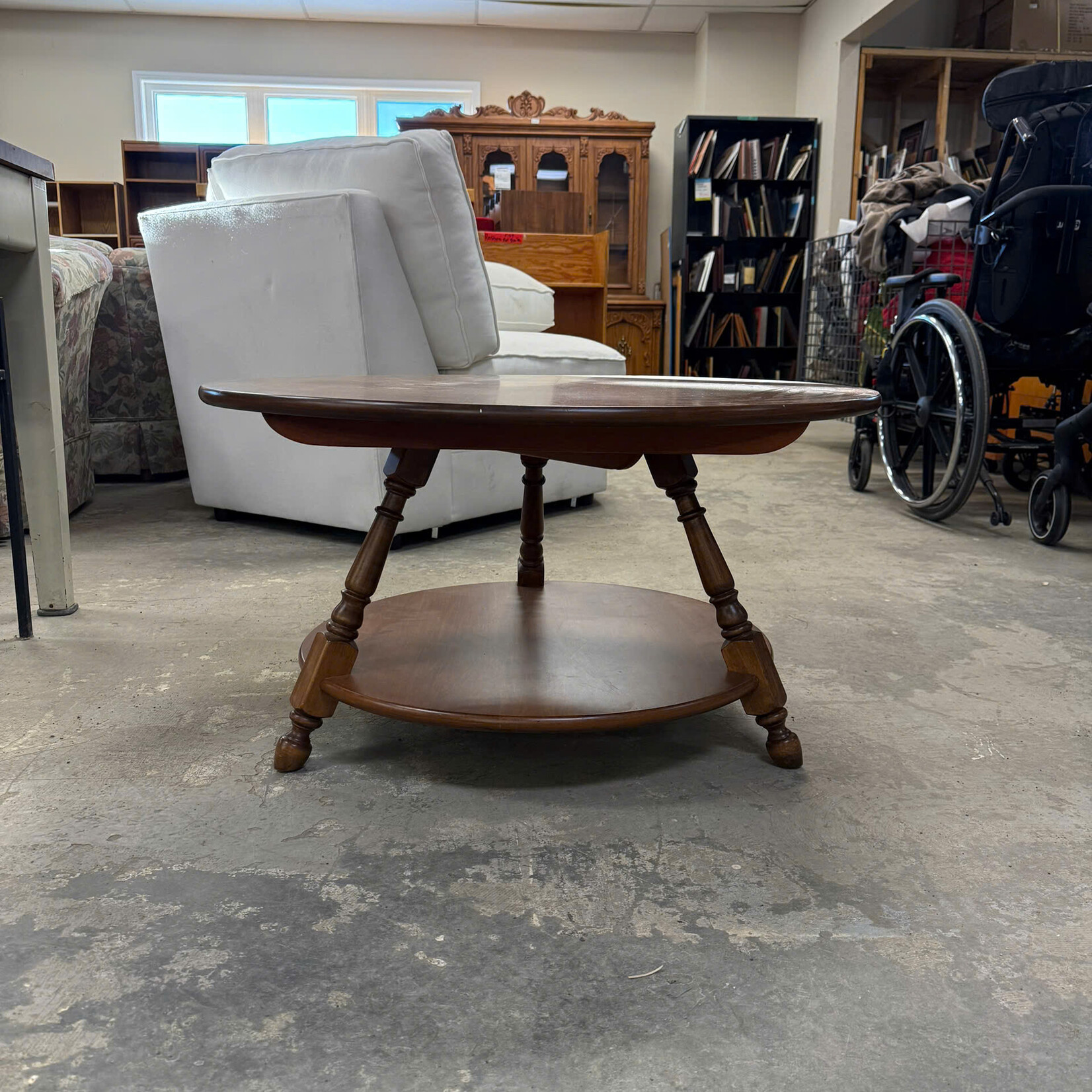 Spinning Wooden Table