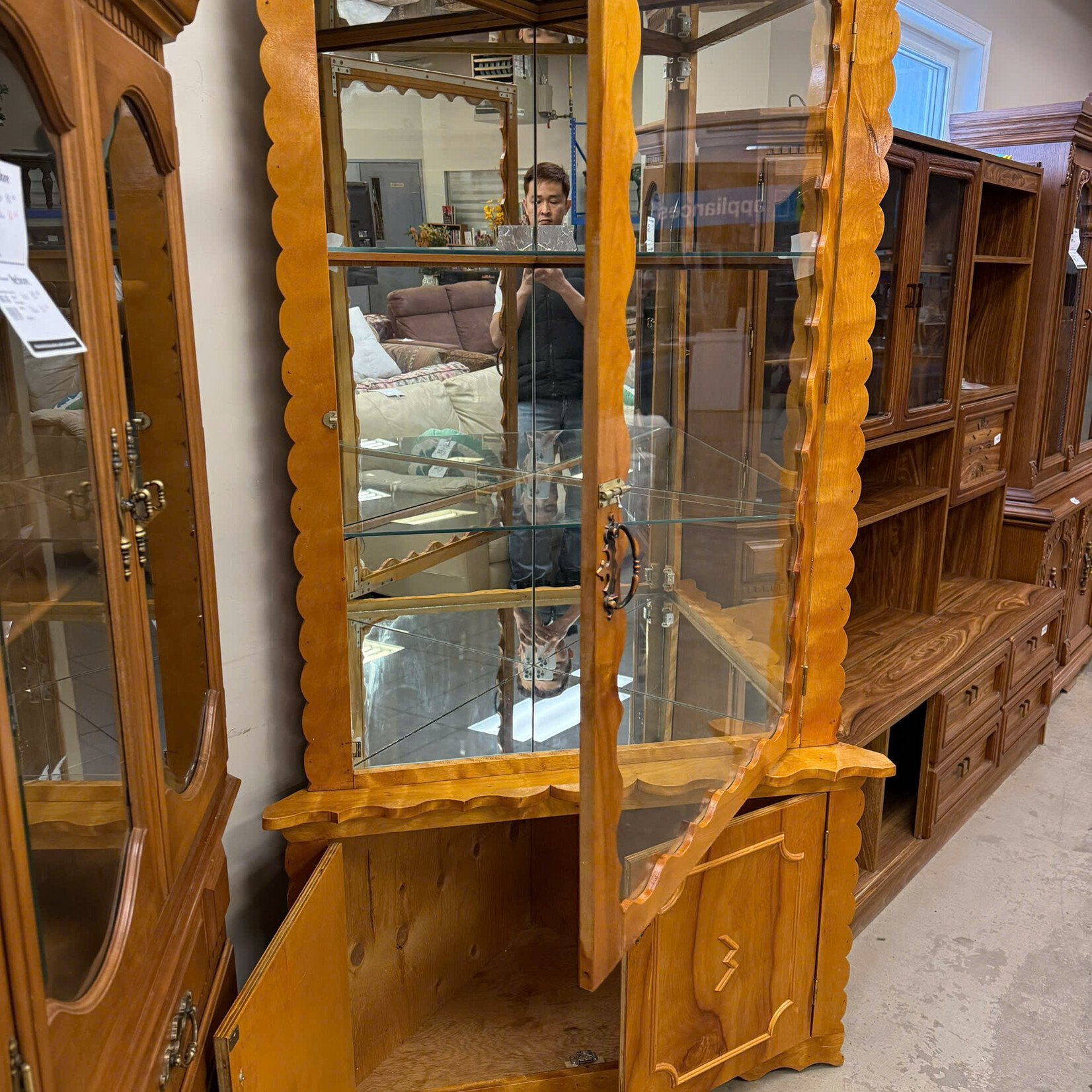 Corner China Cabinet